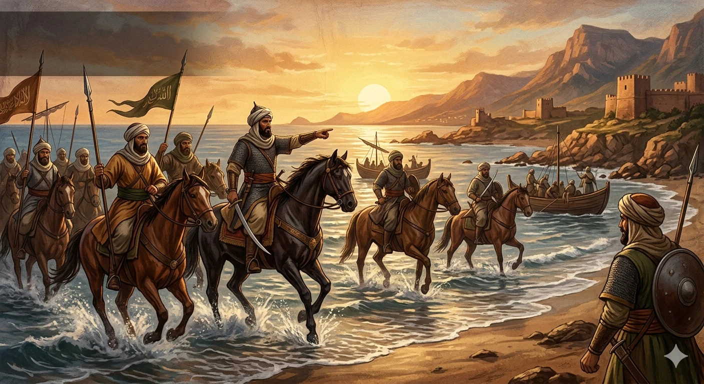 image about قصة تاريخية: فتح الأندلس