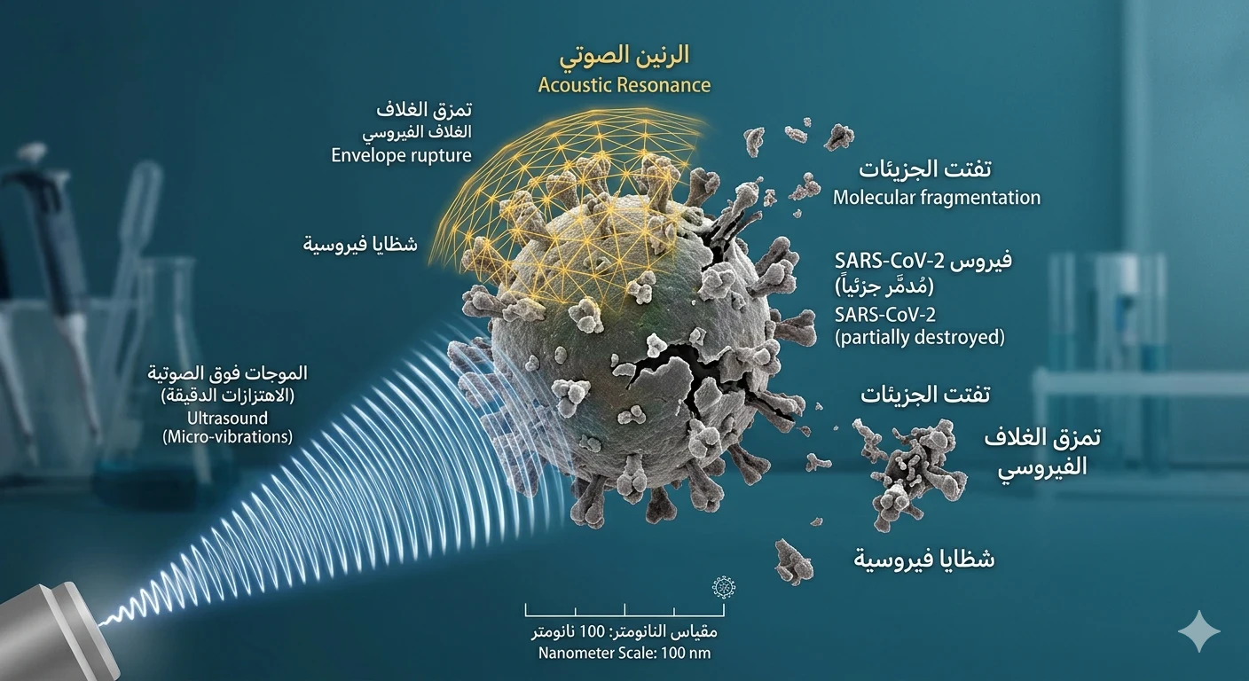 image about ثورة علمية جديدة القضاء على الفيروسات بالموجات فوق الصوتية