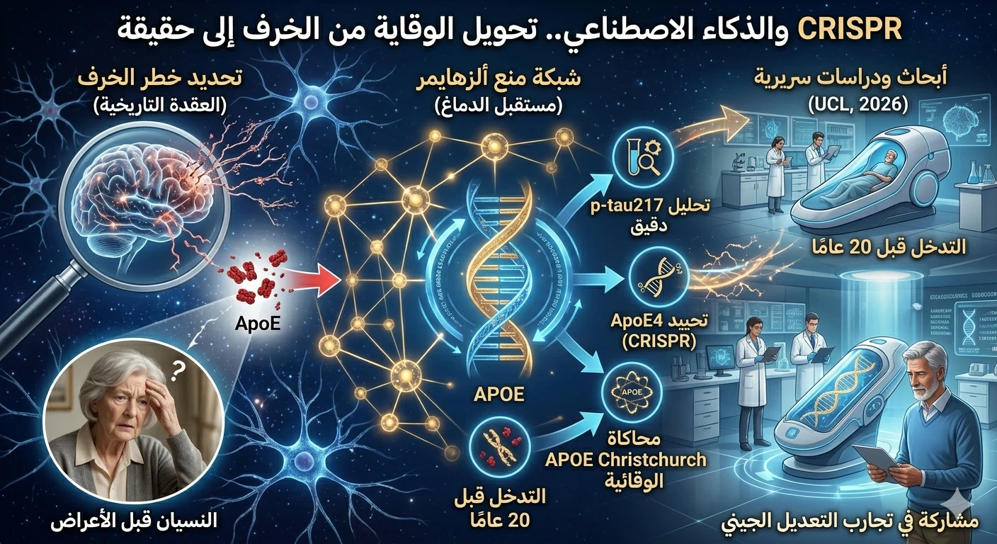 image about هل يمكن إيقاف ألزهايمر قبل أن يبدأ ؟ الجين الذي قد يغيّر مستقبل الخرف بالكامل