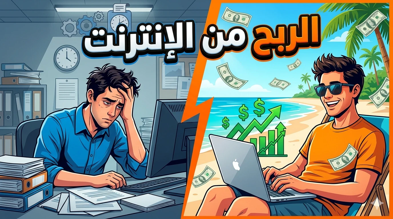 image about *الربح من الإنترنت2026: 7 طرق حقيقية تقدر تبدأ بيها من الصفر حتى لو معندكش رأس مال*