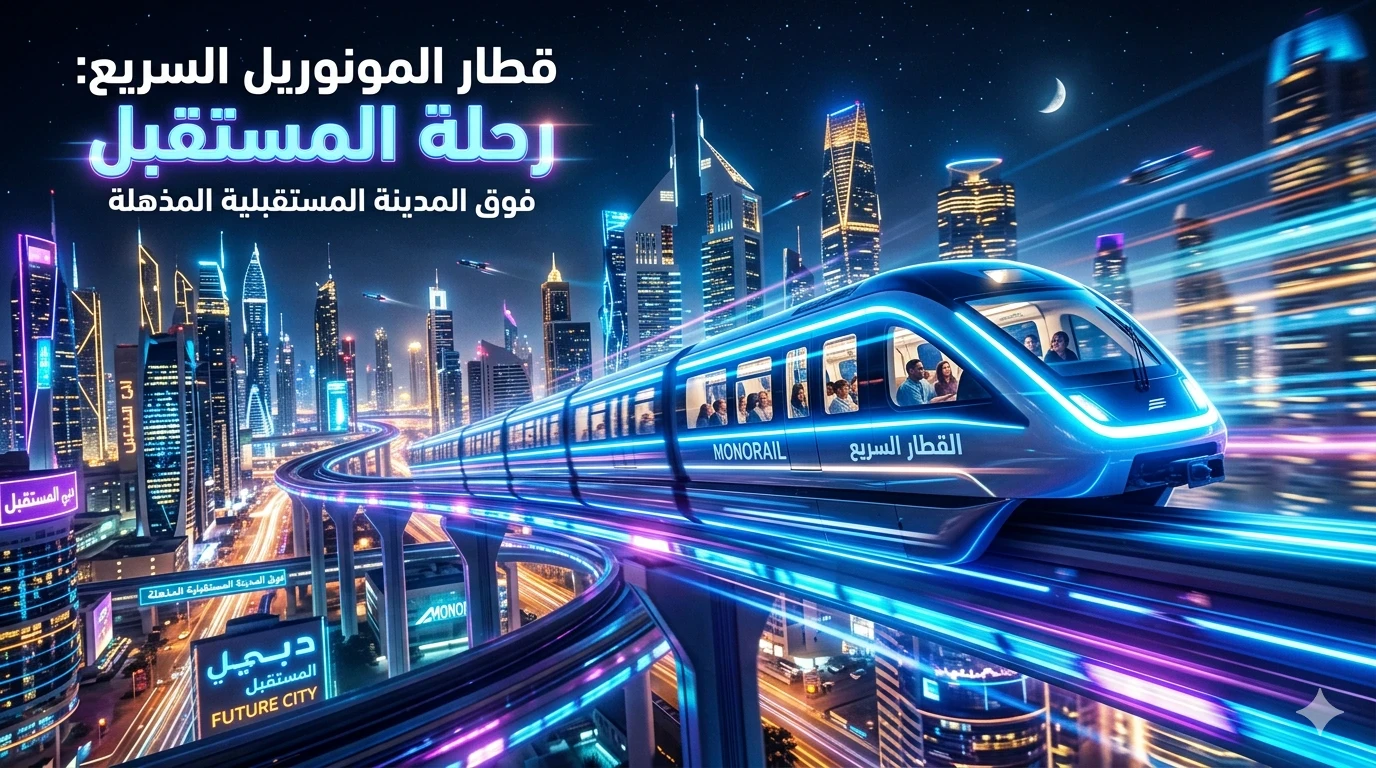 image about قطار المونوريل: مستقبل النقل الذكي وثورة المواصلات الحديثة