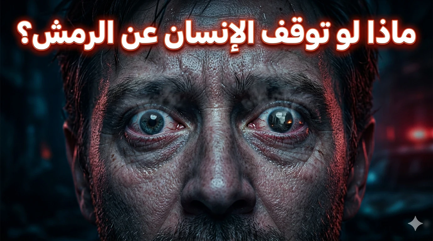 image about ماذا لو توقف الإنسان عن الرَمش؟ الكارثة الصامتة التي ستدمر عينيك وعقلك ببطء