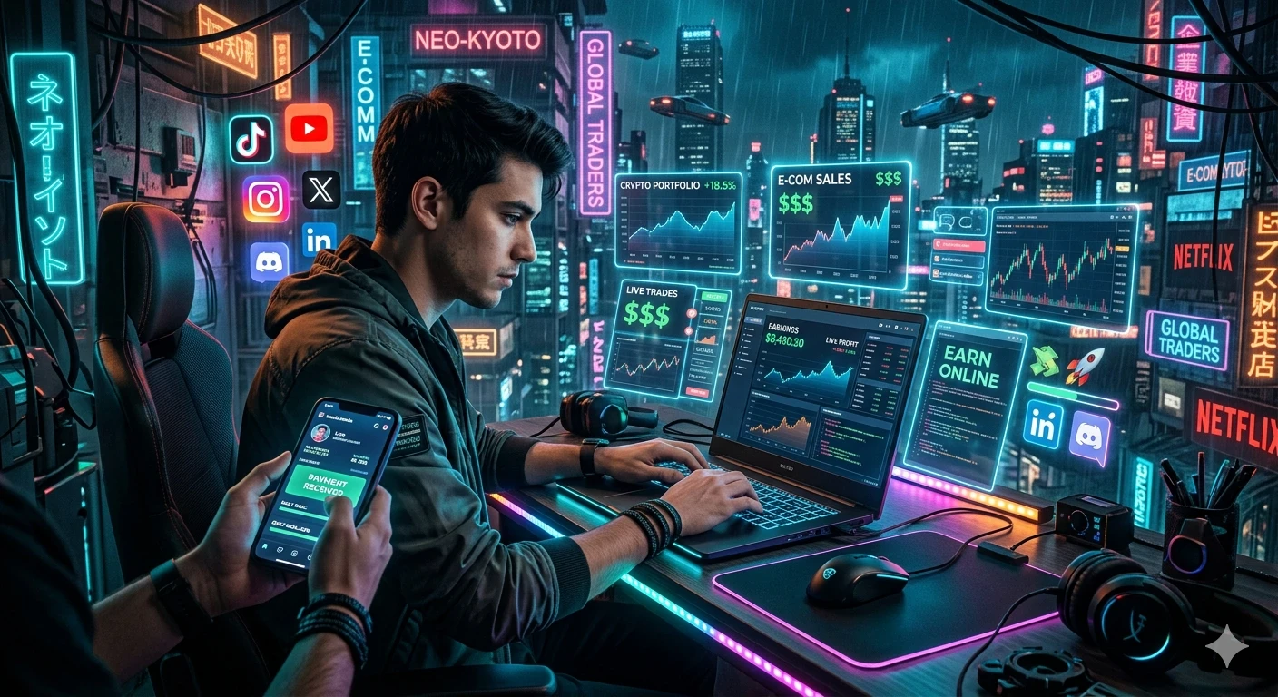 image about 💸 الربح من الإنترنت في 2026.. كيف أصبح الهاتف مصدر دخل حقيقي؟ 🚀