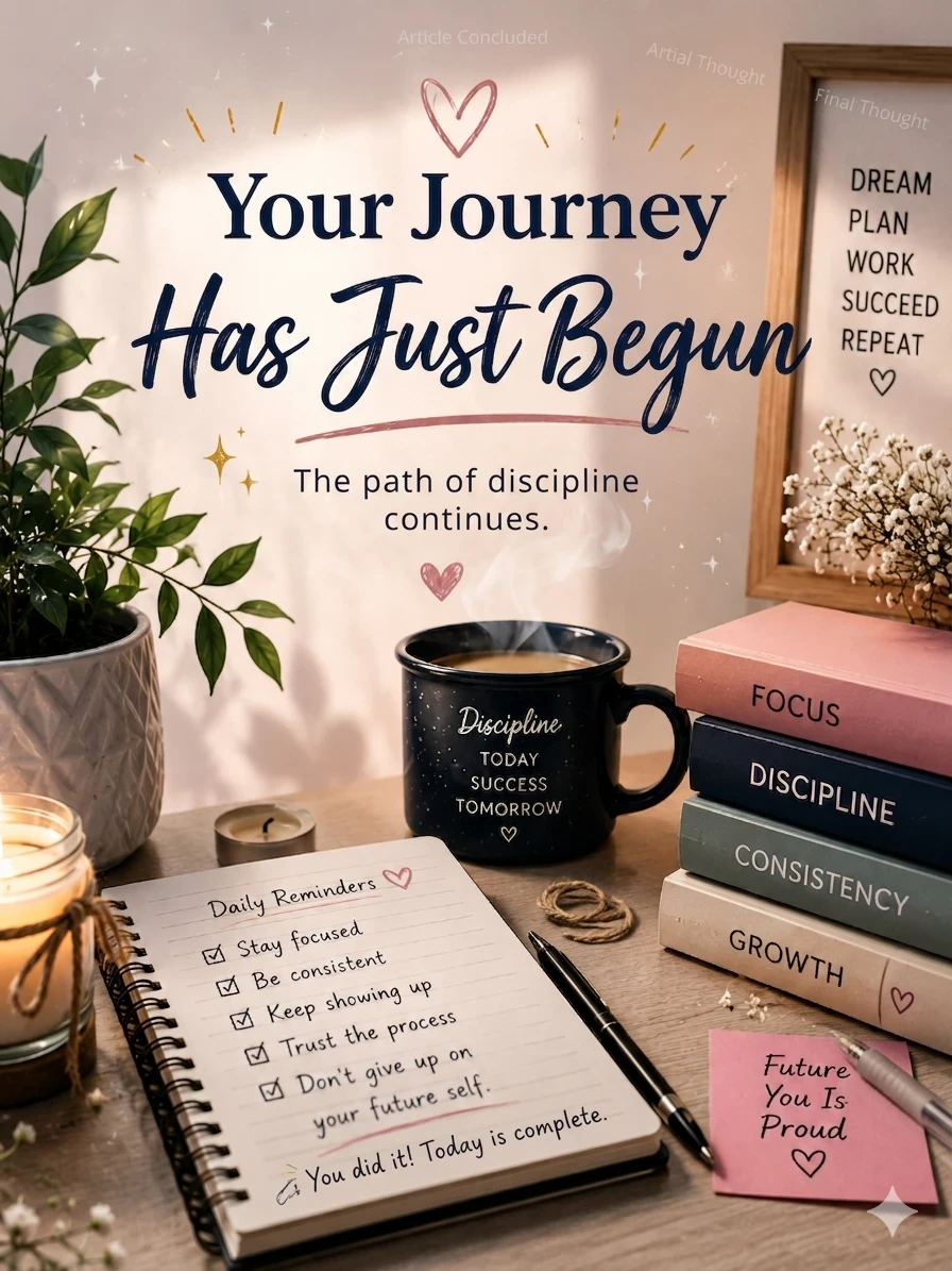 image about The Power of Discipline: Small Habits That Change Your Life