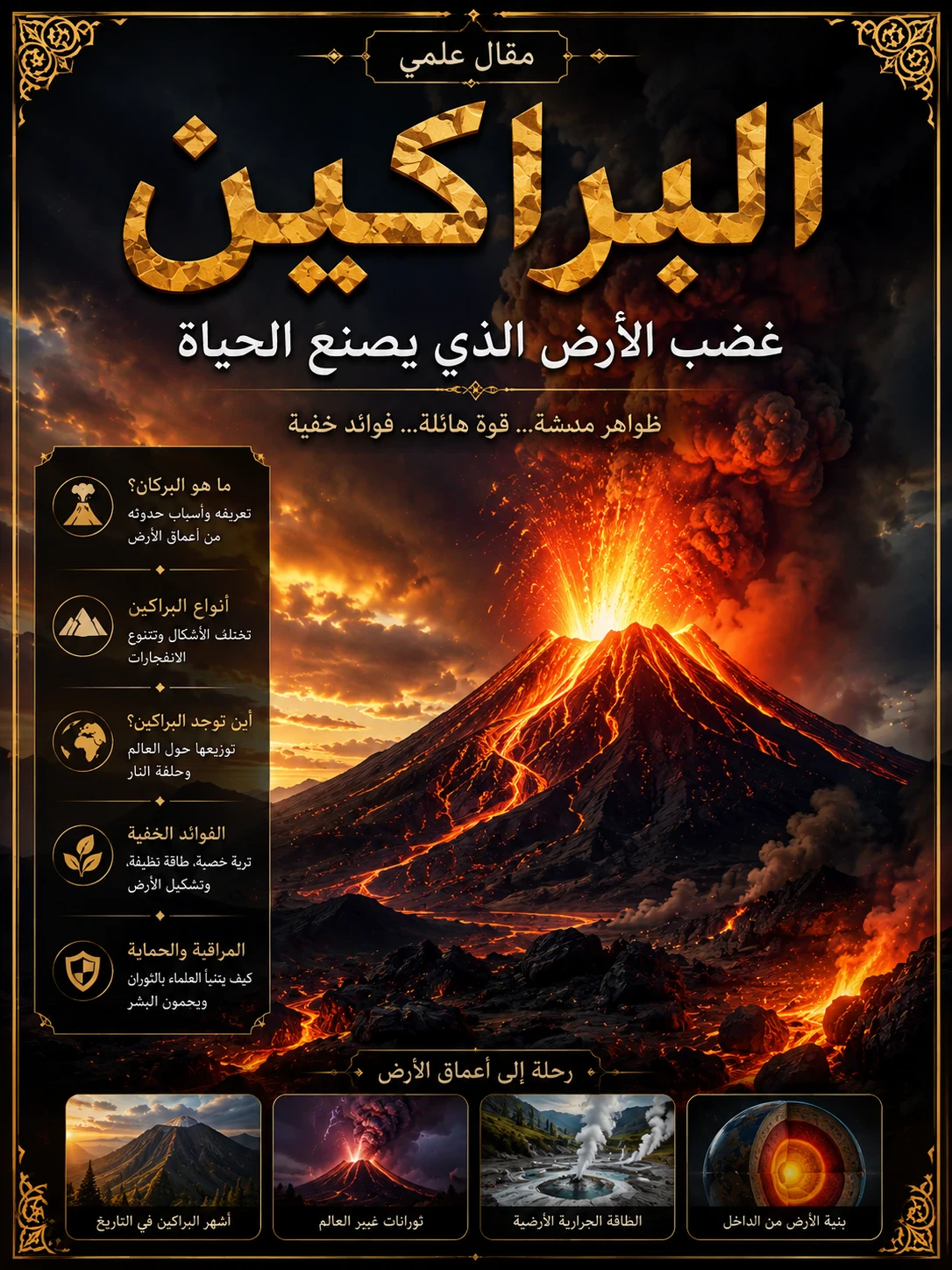 image about البراكين: غضب الأرض الذي يصنع الحياة