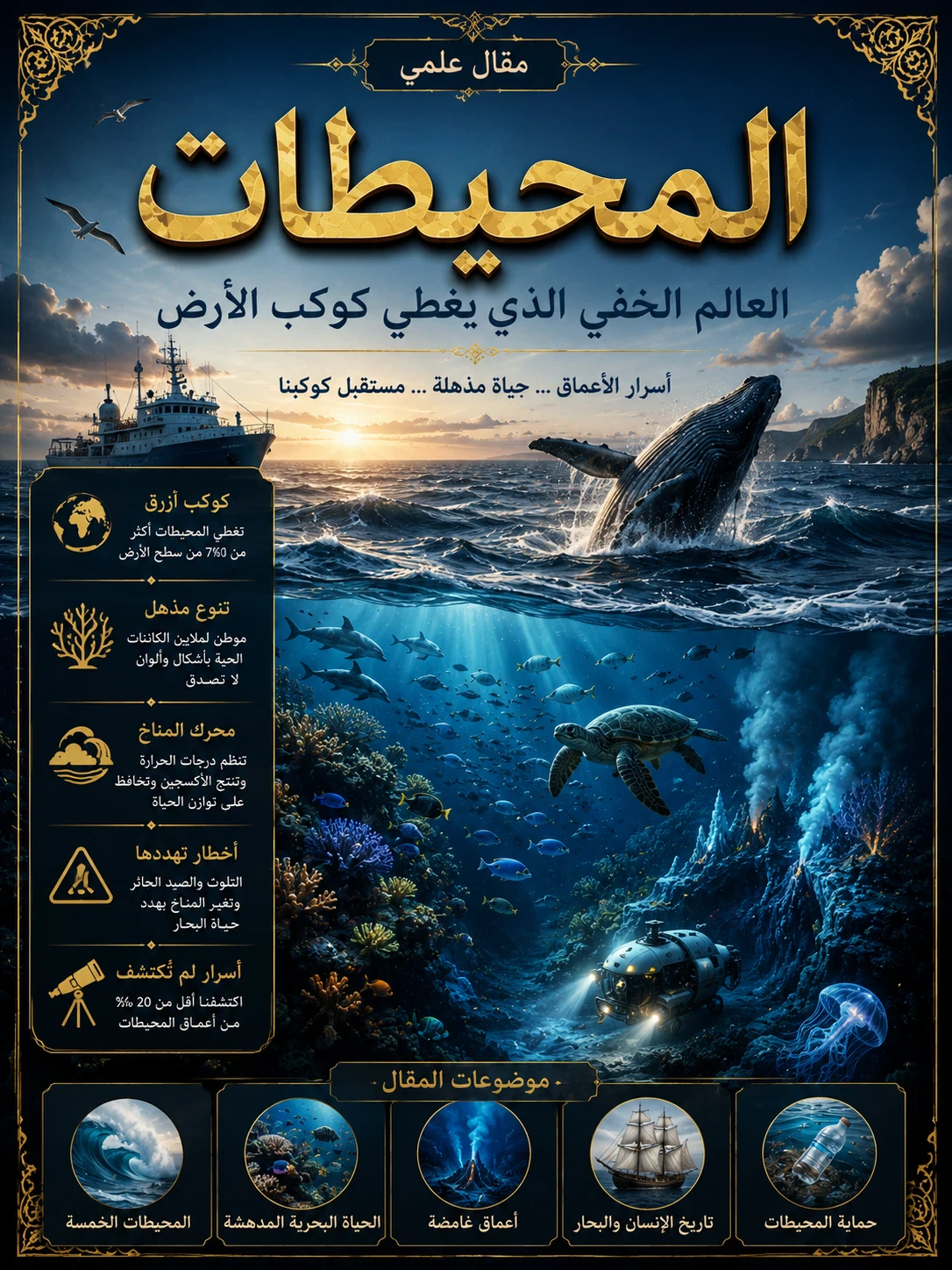 image about المحيطات: العالم الخفي الذي يغطي كوكب الأرض