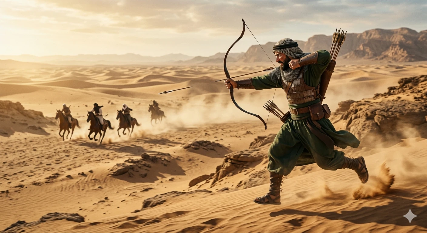image about العدَّاء الذي قهر كتيبة