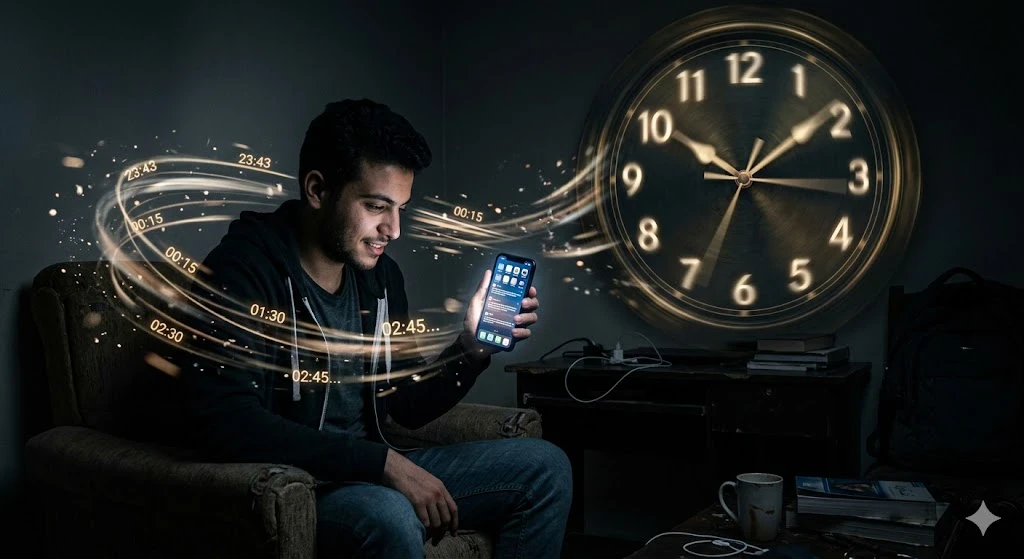 image about ليه بنضيع وقتنا على الموبايل بدون ما نحس؟