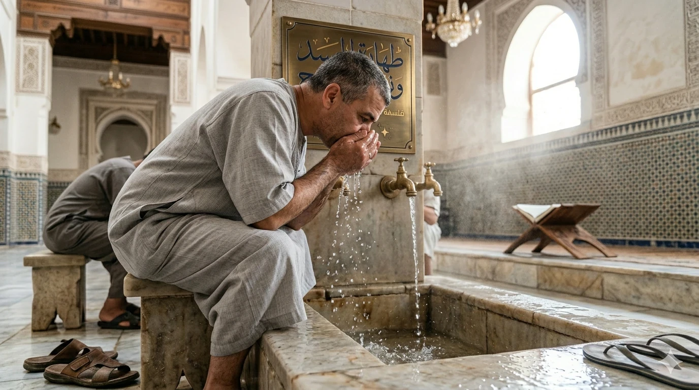 image about طهارة الجسد  و نورانية الروح: فلسفة الوضوء وأسراره في الإسلام