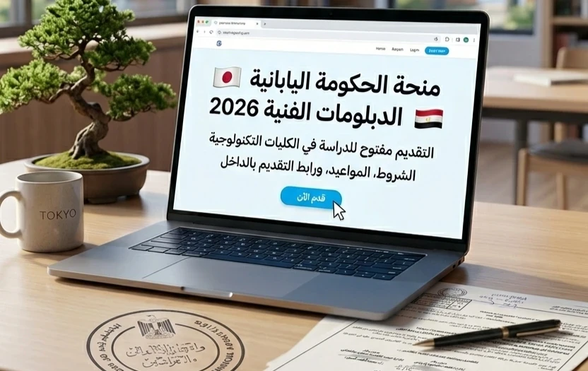 image about فتح باب التقديم للمنحة اليابانية لطلاب الدبلومات الفنية 2026: الشروط ورابط التقديم