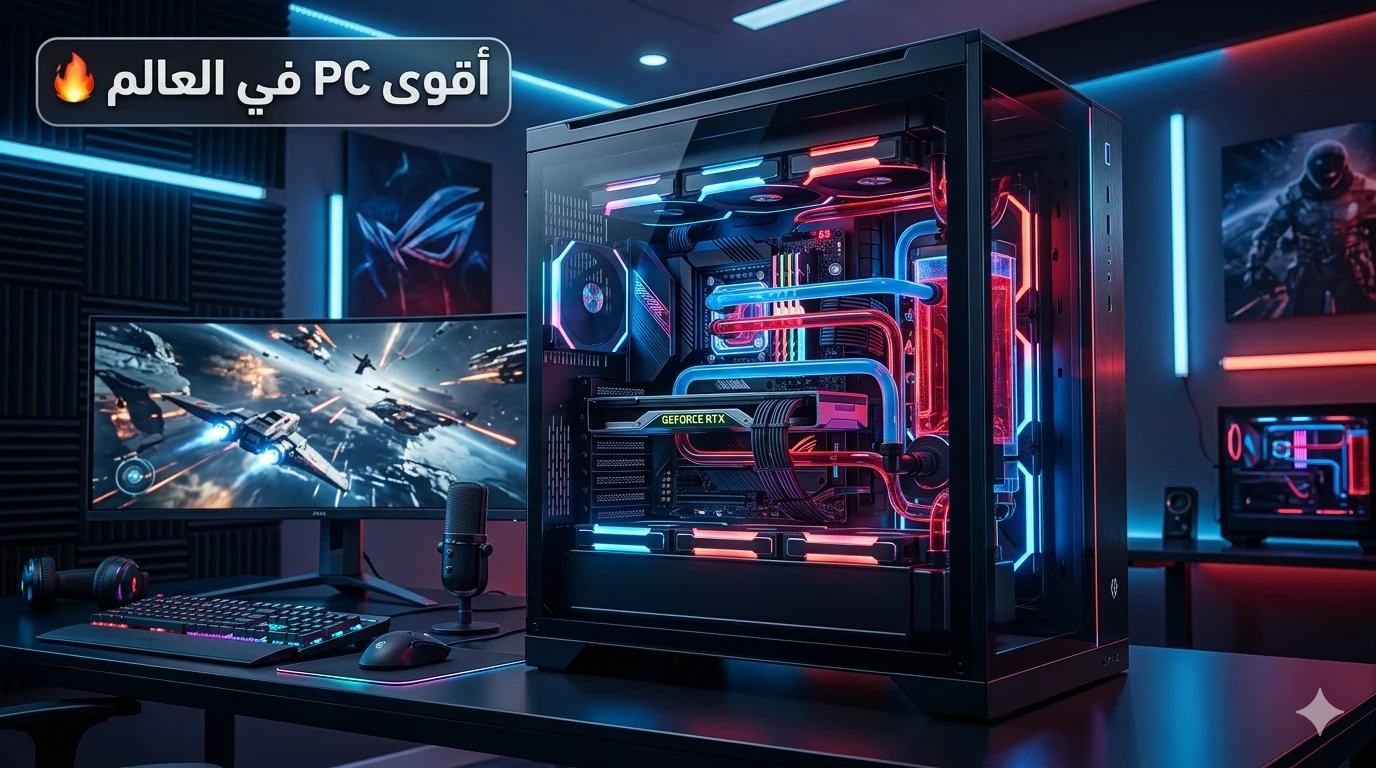 image about أقوى تجميعة PC في العالم لعام 2026 💀🔥 | وحش الجيمينج وصناعة المحتوى بدون أي تنازلات