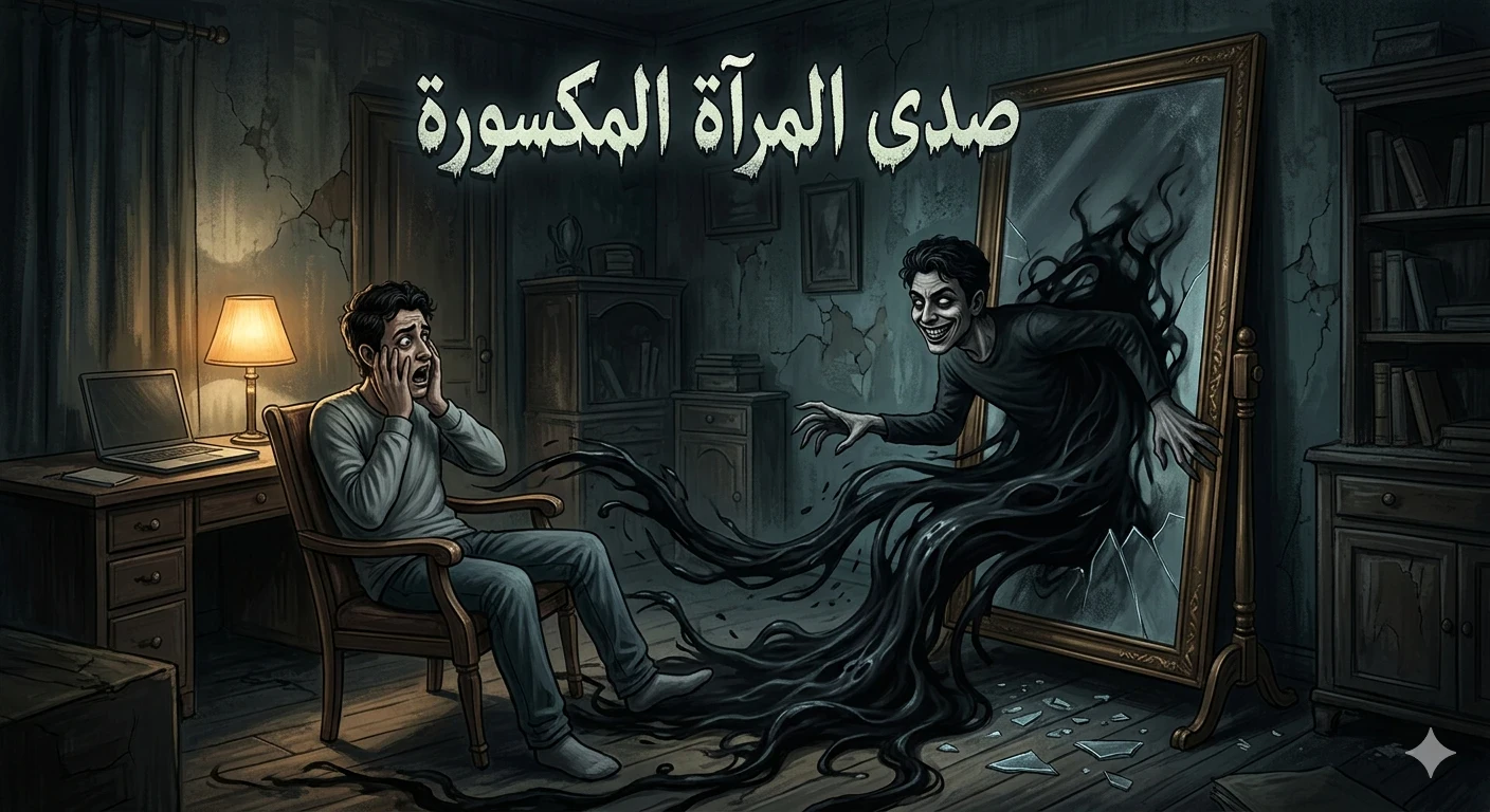 image about صدى المرآة المكسورة