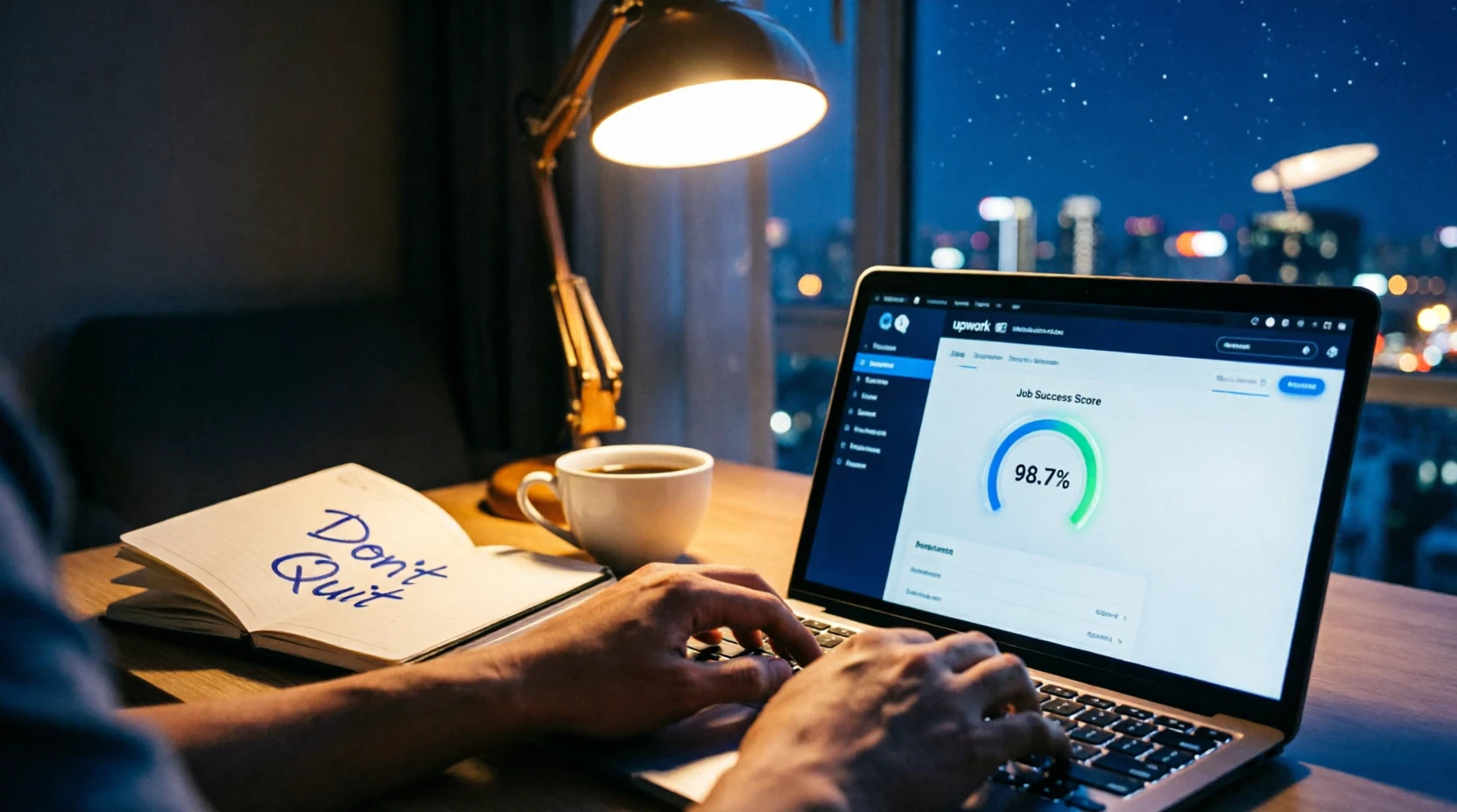 image about دليل المبتدئين الشامل لاحتراف Upwork من الصفر حتى أول 100دولار