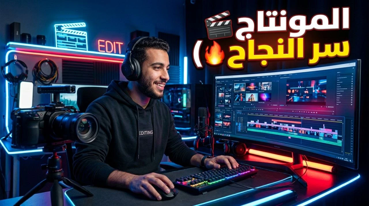 image about 🎬 المونتاج.. السلاح الخفي وراء كل فيديو ناجح