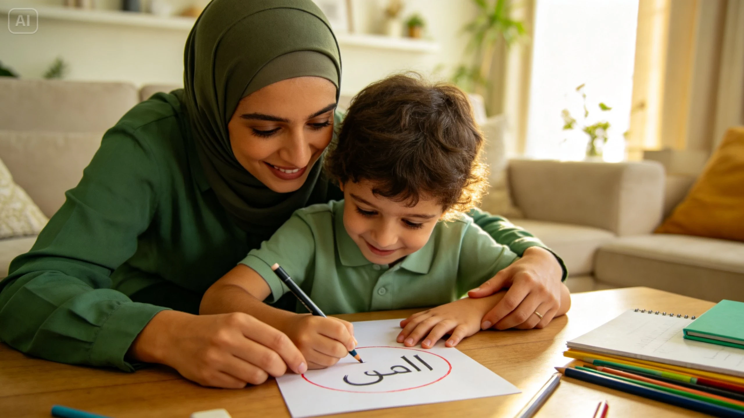 image about كيف أساعد طفلي على تعلم العربية بسهولة في المهجر؟