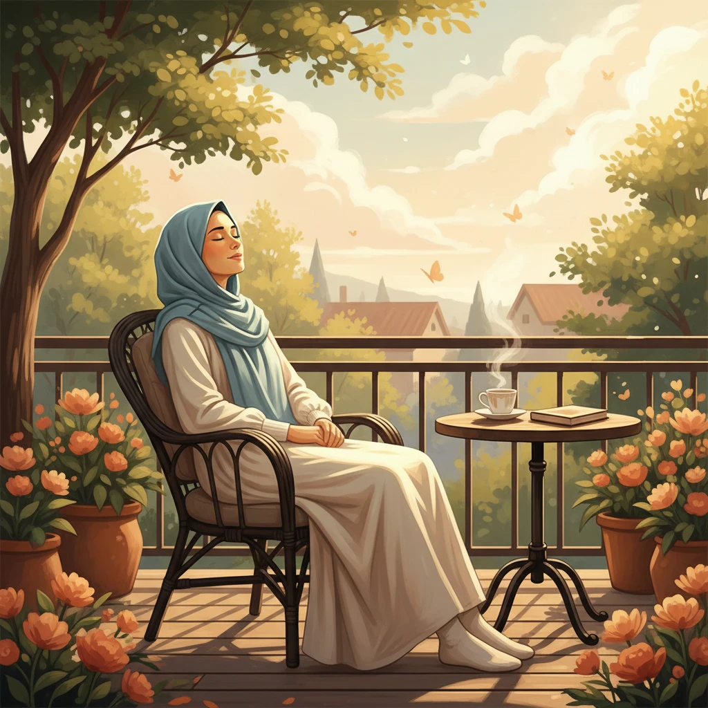 image about الصباح زائر لطيف ببرودته اللاسعة... وصفاء سمائه الزرقاء