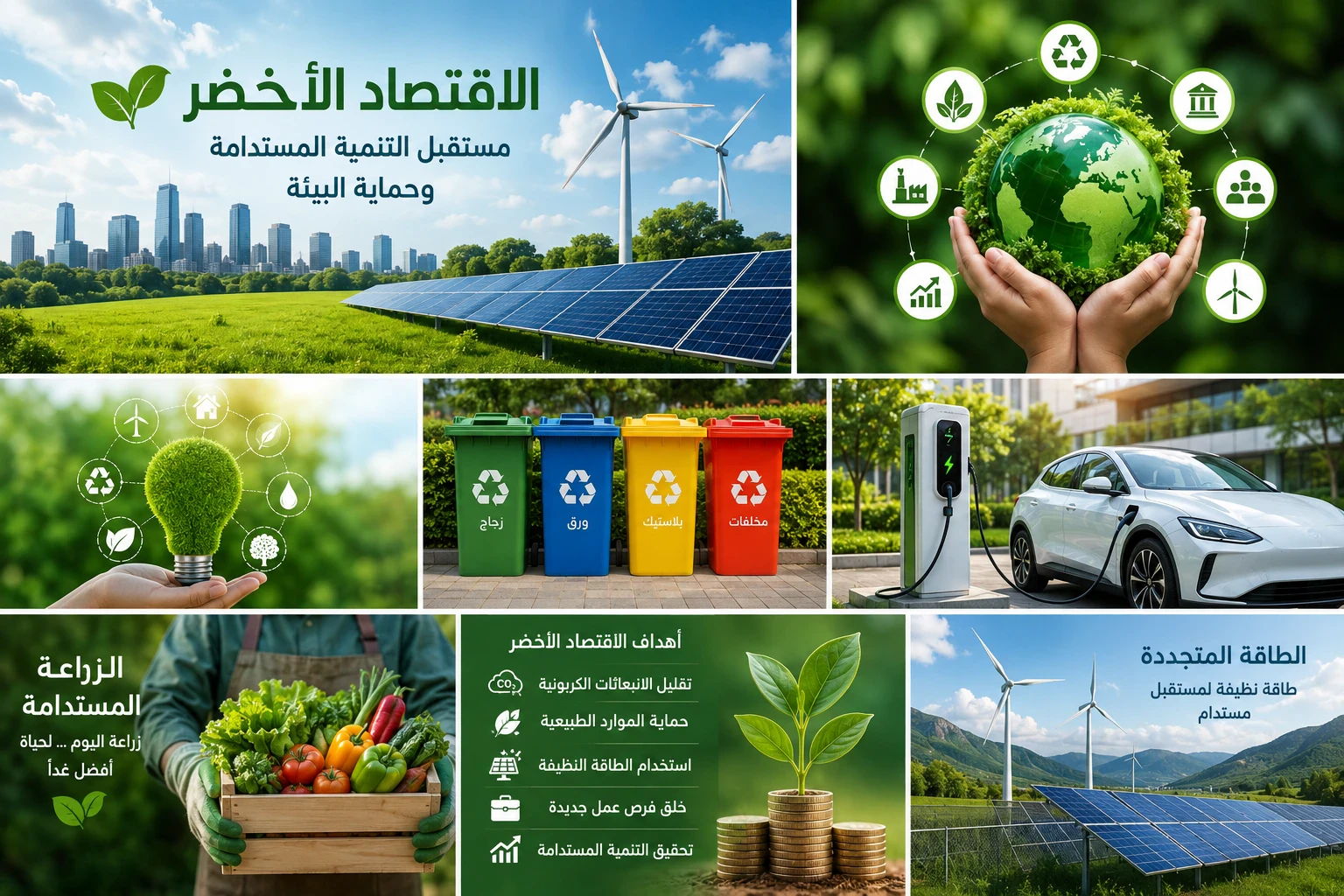 image about الاقتصاد الأخضر الطريق نحو عالم أكثر استدامة