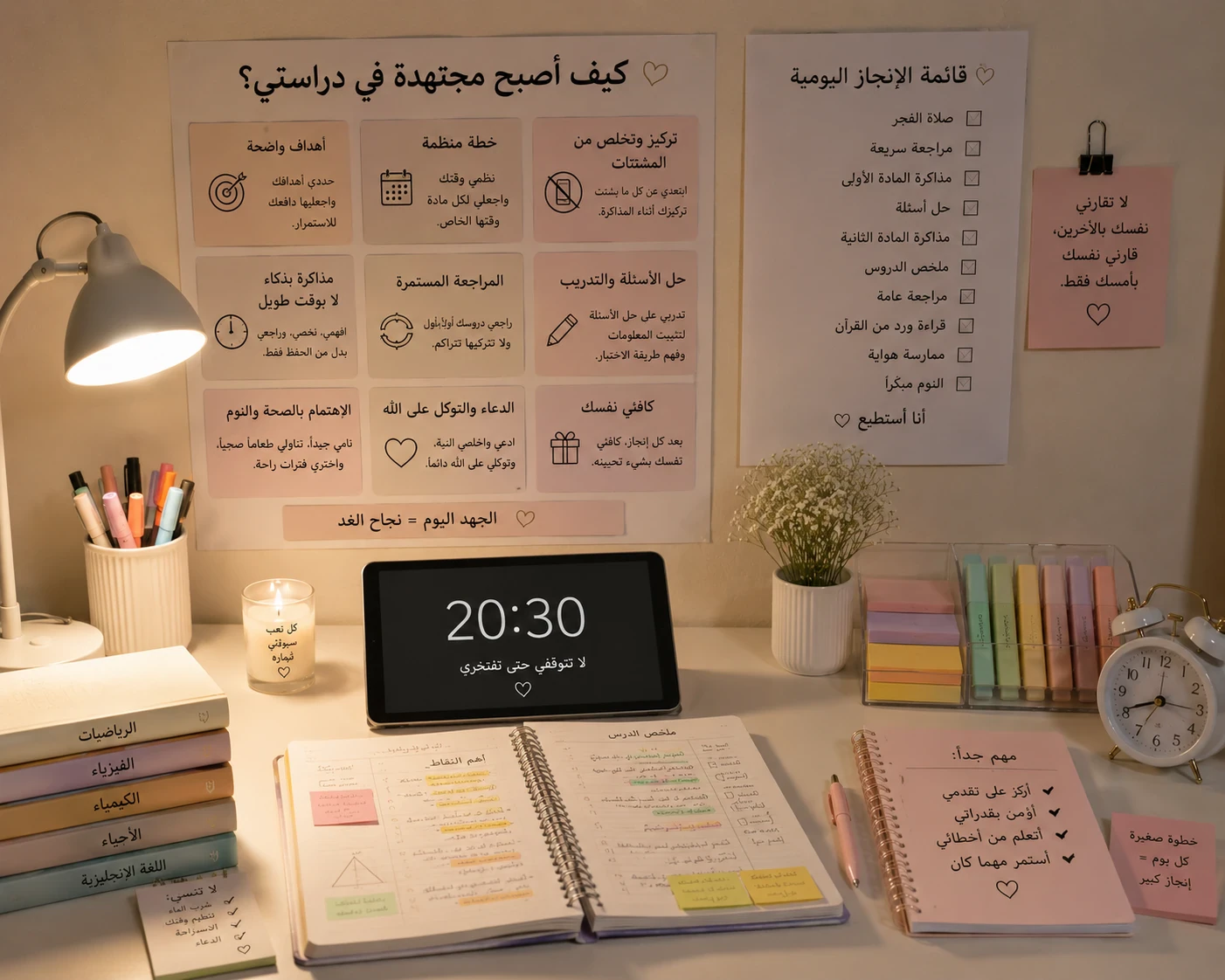image about كيف أصبح مجتهدا  في الدراسة ؟
