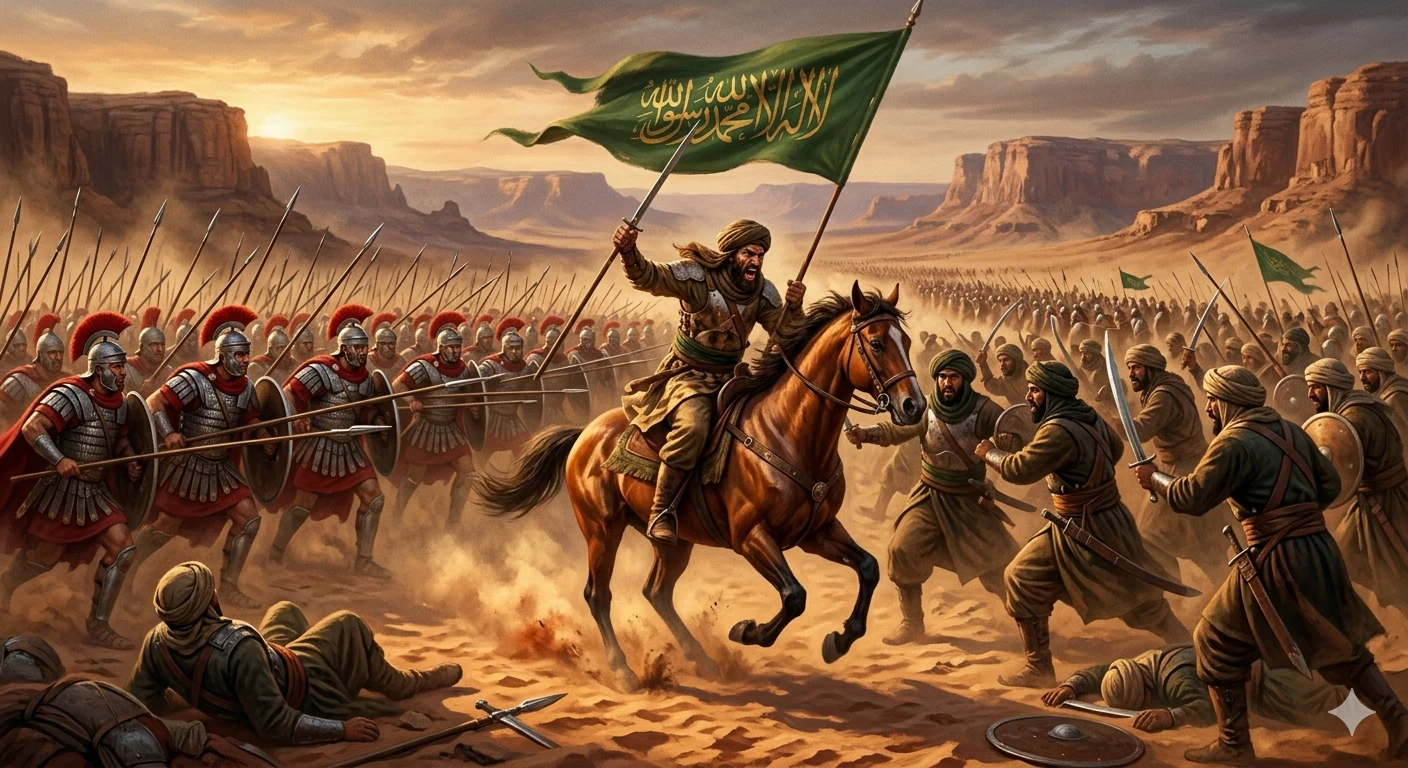 image about غزاة مؤتة: يوم ملاحم الصبر والعبقرية العسكرية