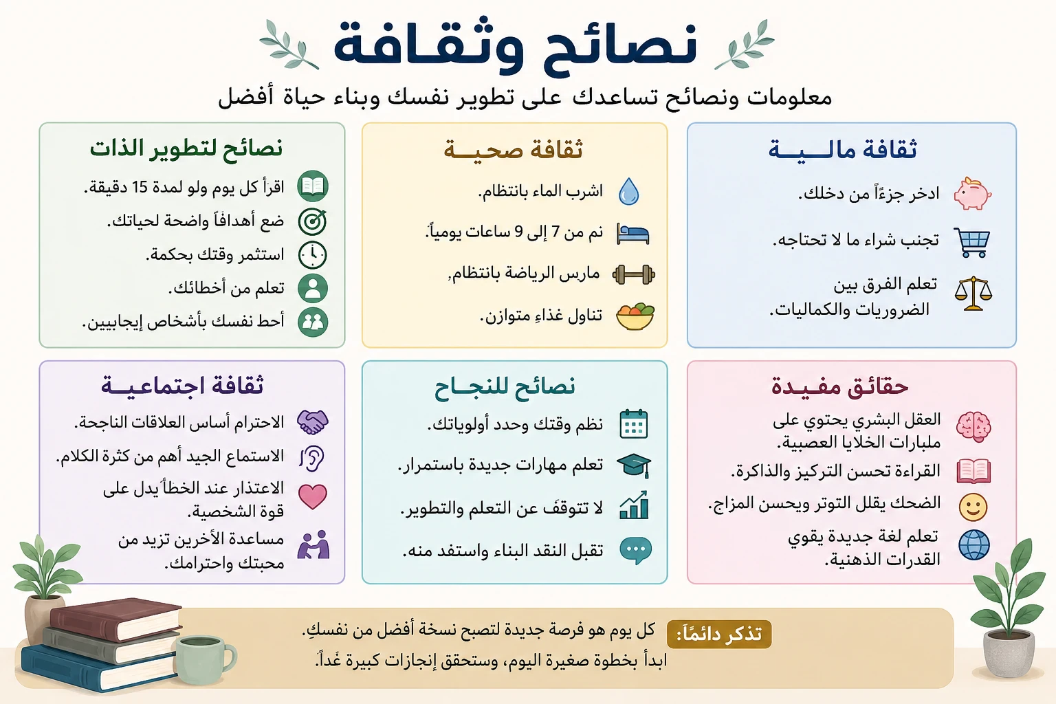 image about نصائح وثقافات مفيده وملهمه