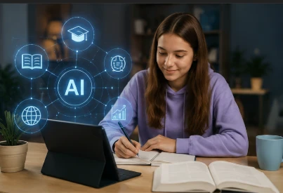 image about تأثير الذكاء الاصطناعي على دراسة الطلبة 🎓🤖