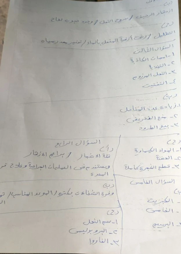 image about امتحانات 2022 للدبلومات الفنيه بالحل 