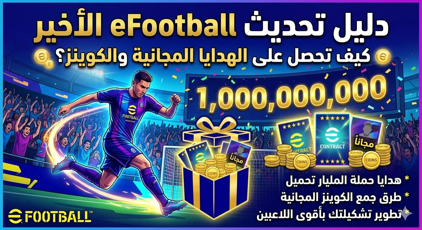 image about دليل تحديث eFootball: استمتع بحملة المليار تحميل واحصل على هدايا مجانية