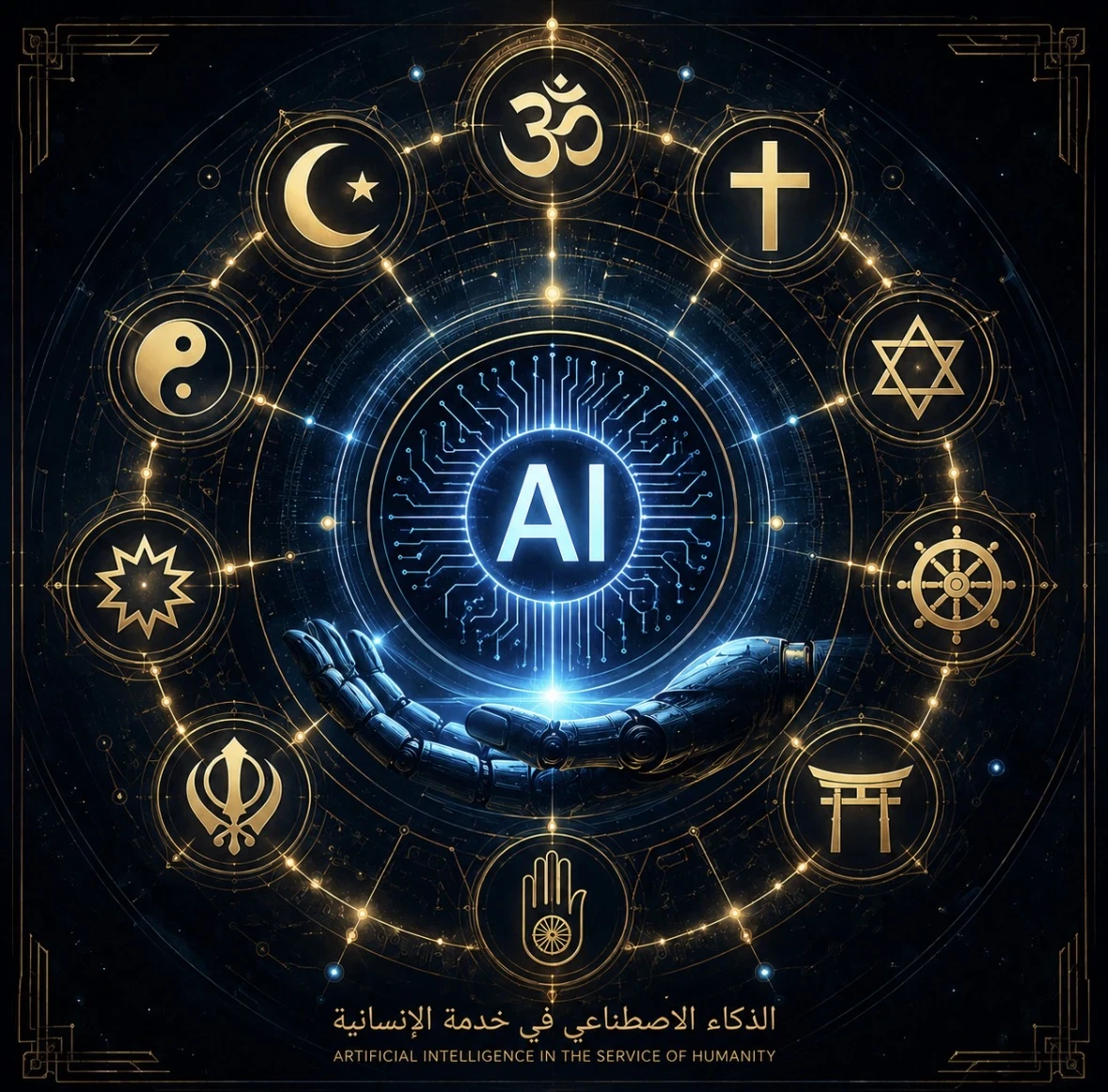 image about الذكاء الاصطناعي و الأديان .