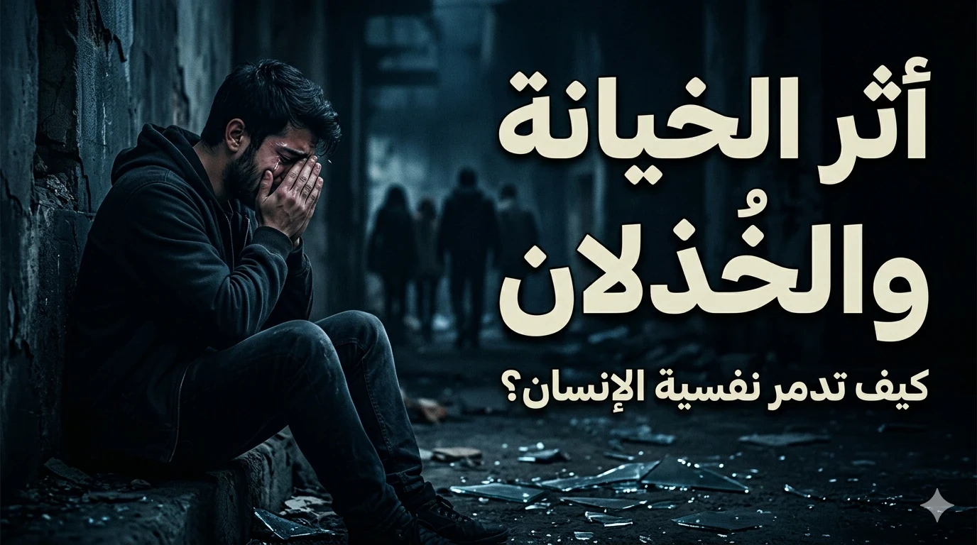 image about أثر الخيانة والخُذلان على نفسية الإنسان