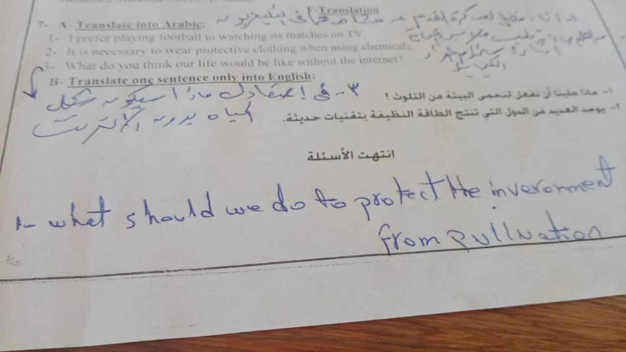 image about امتحانات 2022 للدبلومات الفنيه بالحل 