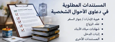 image about أنواع دعاوى الأحوال الشخصية في الإمارات