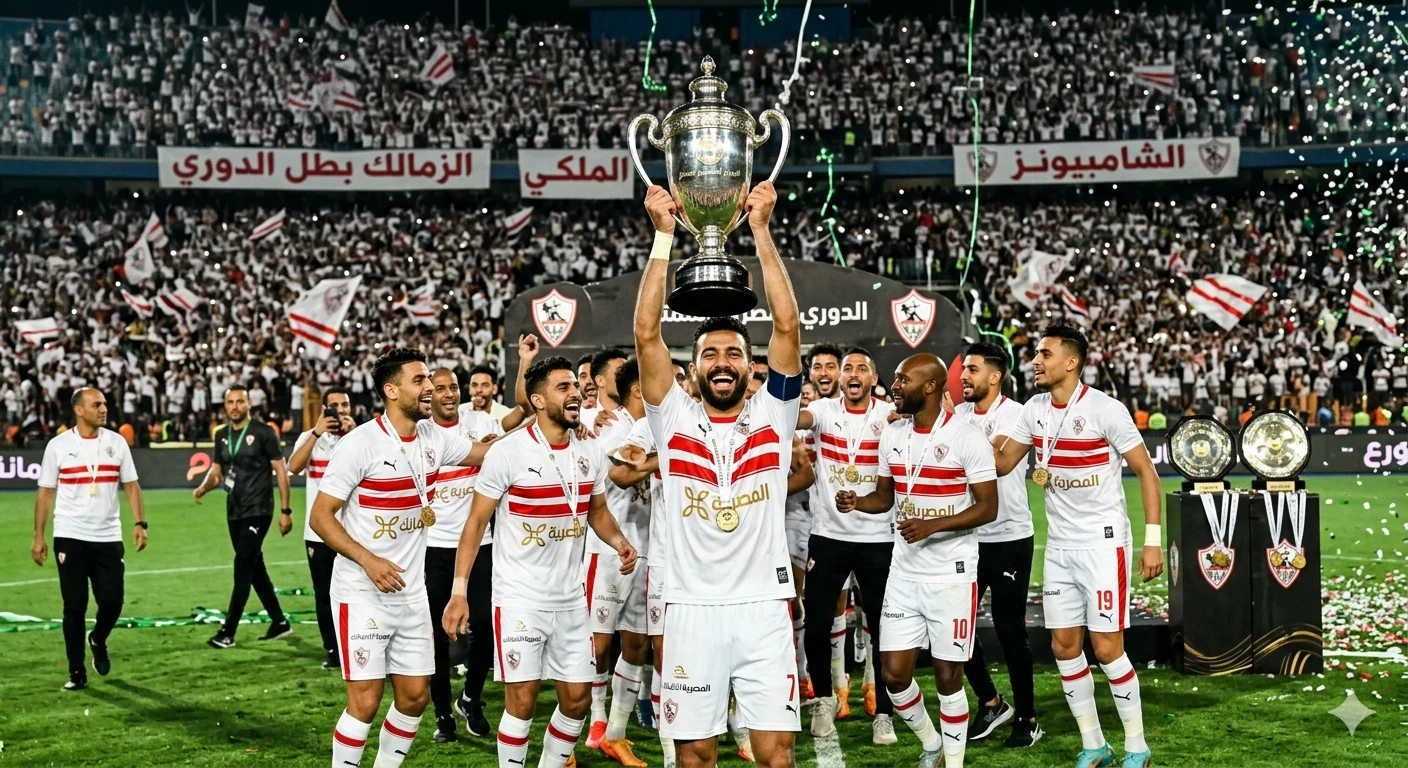 image about الزمالك بطل الدوري: من الشك إلى المجد.. كيف كتب التاريخ من جديد؟