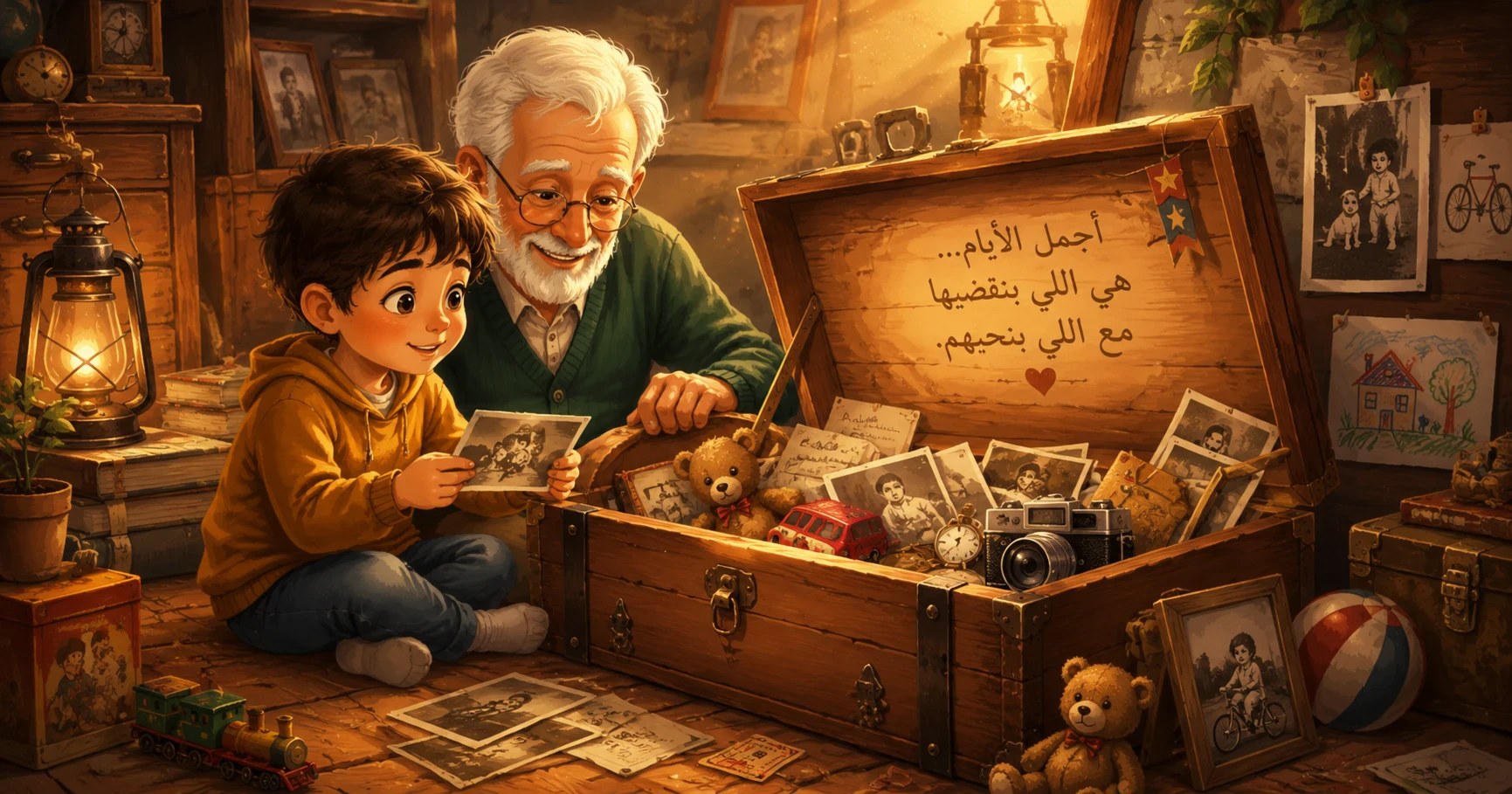 image about صندوق الجد العجيب | حدوتة قبل النوم للأطفال