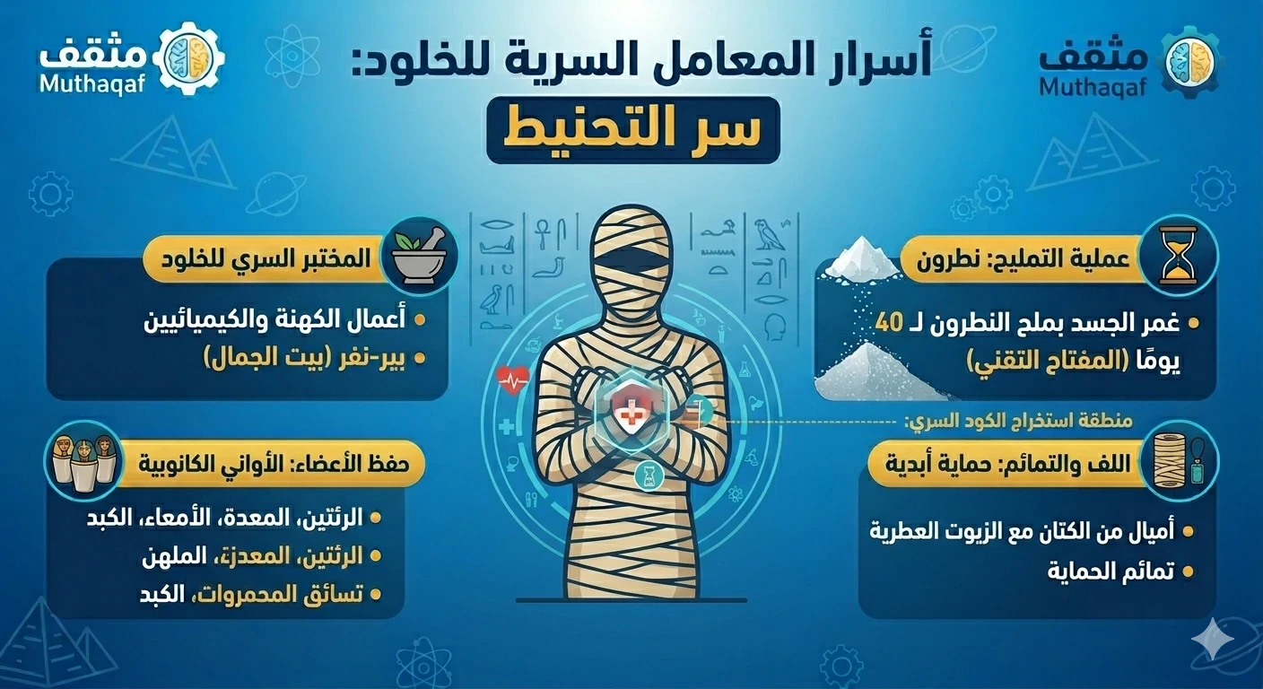 image about أسرار المعامل السرية للخلود – سر التحنيط