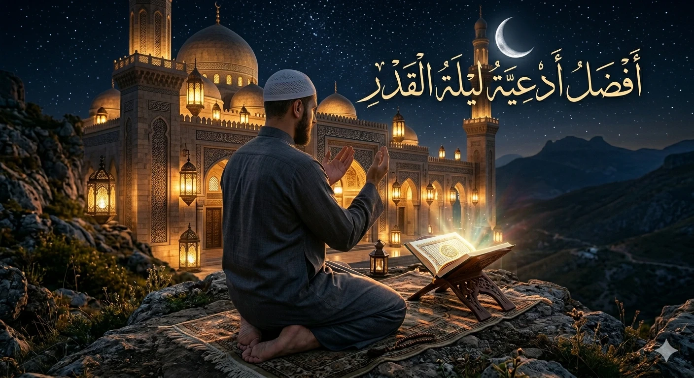 image about أفضل الأدعية والأذكار في ليلة القدر.. كلمات تفتح أبواب الطمأنينة والرحمة