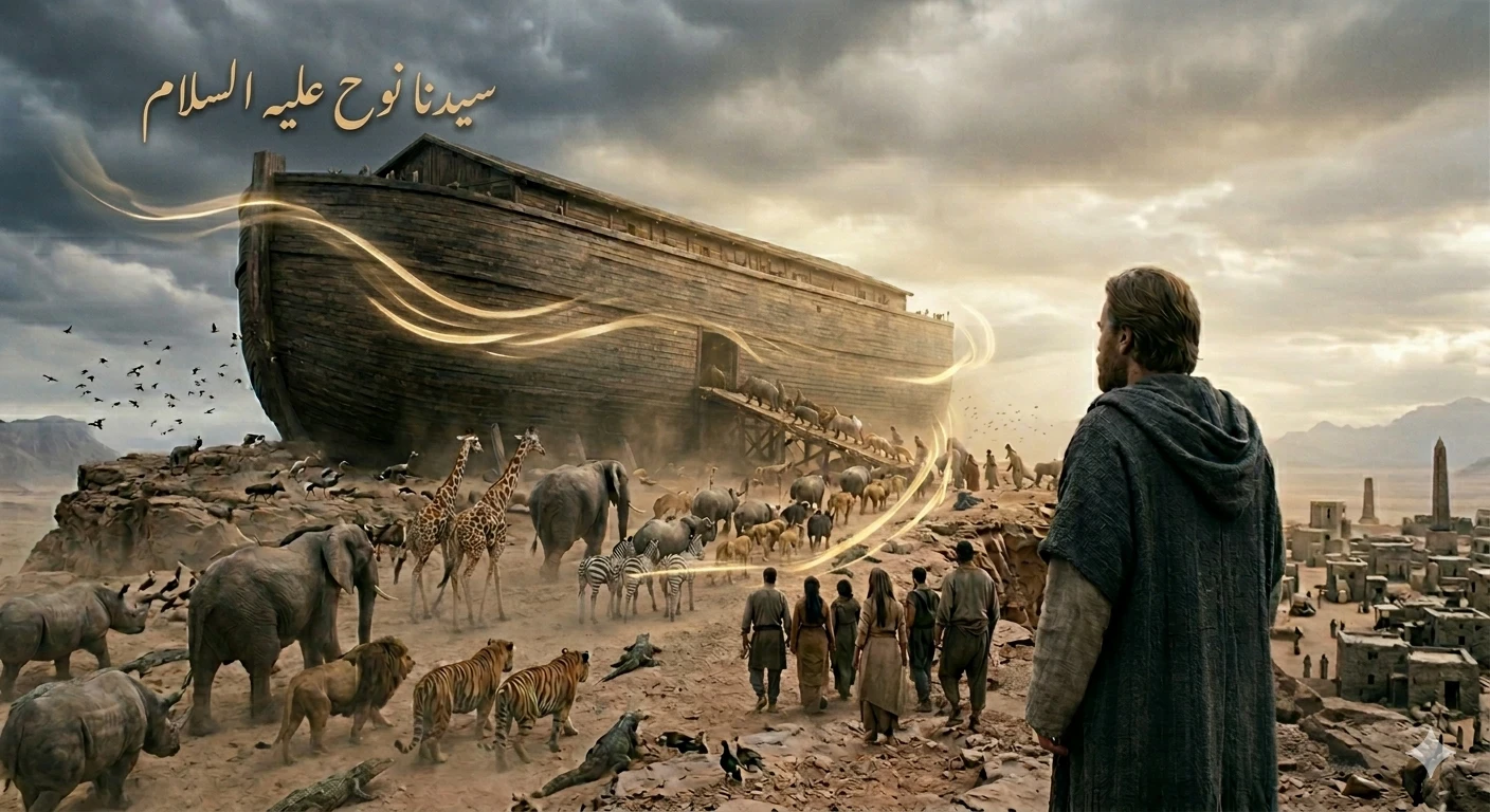 image about سفينة نوح و الطير و الحيوان 