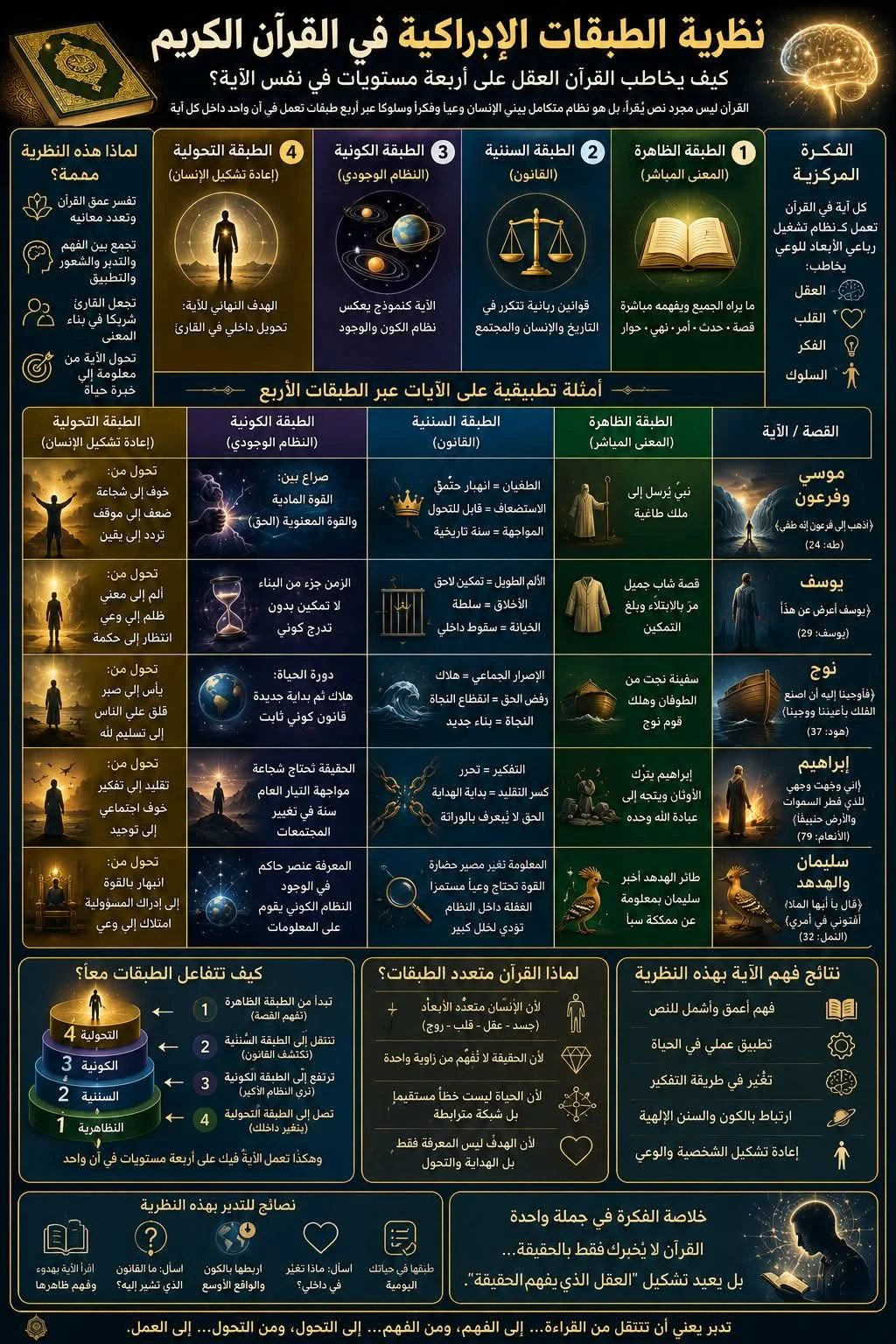 image about “نظرية الطبقات الإدراكية في القرآن الكريم”