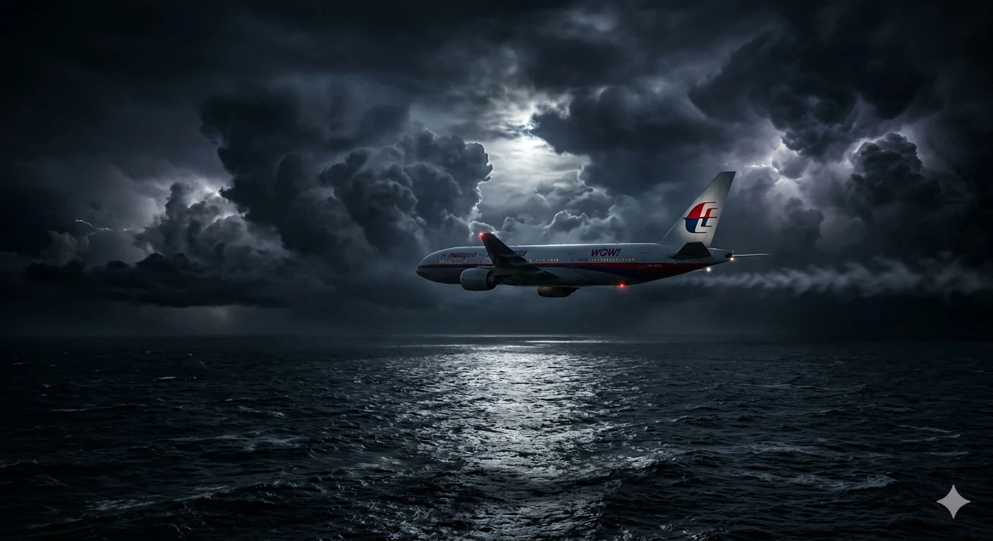 image about ✈️ اختفت في السماء دون أثر.. قصة الرحلة الماليزية MH370 التي حيرت العالم
