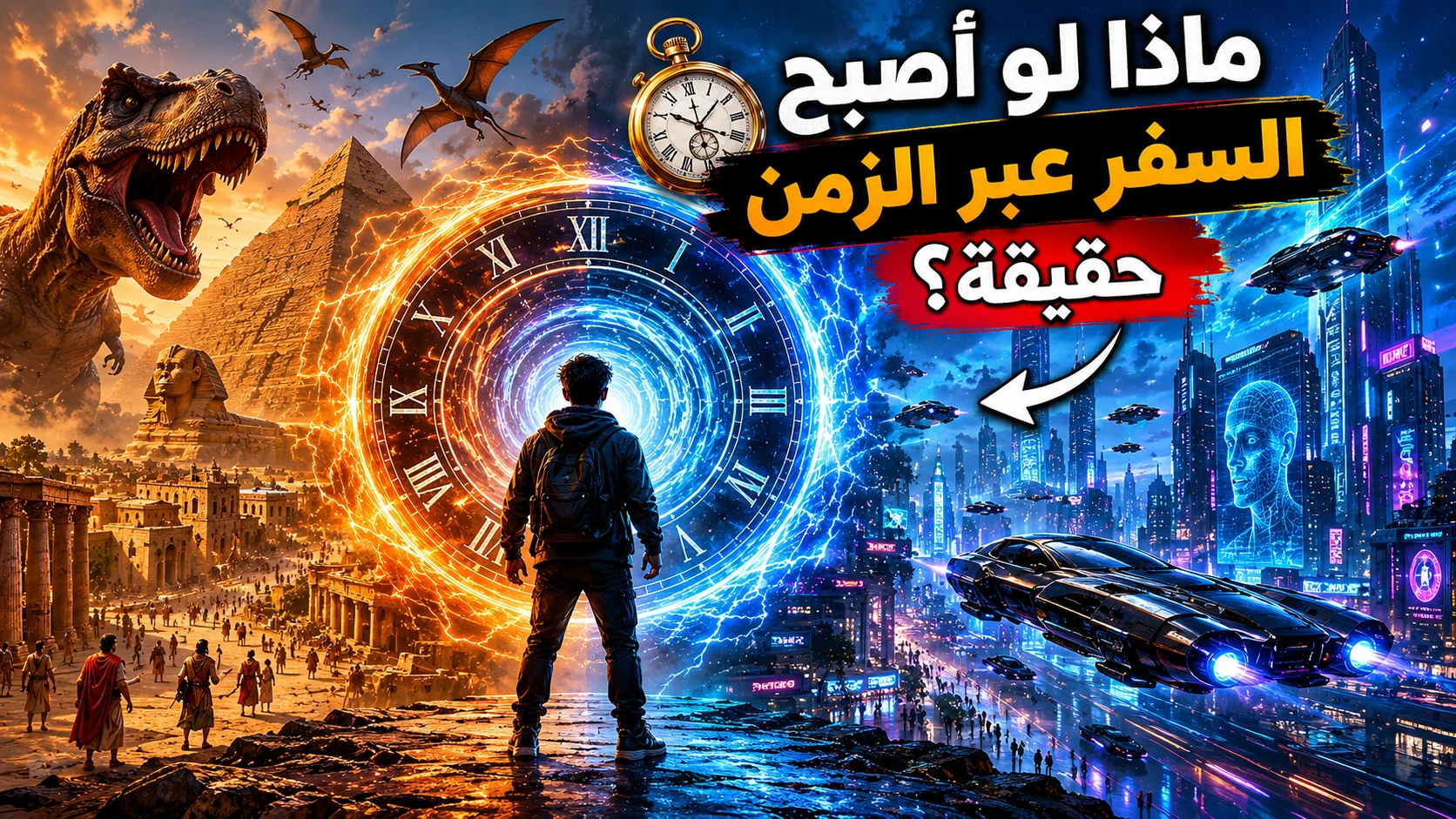image about ماذا لو اصبح السفر عبر الزمن حقيقة؟