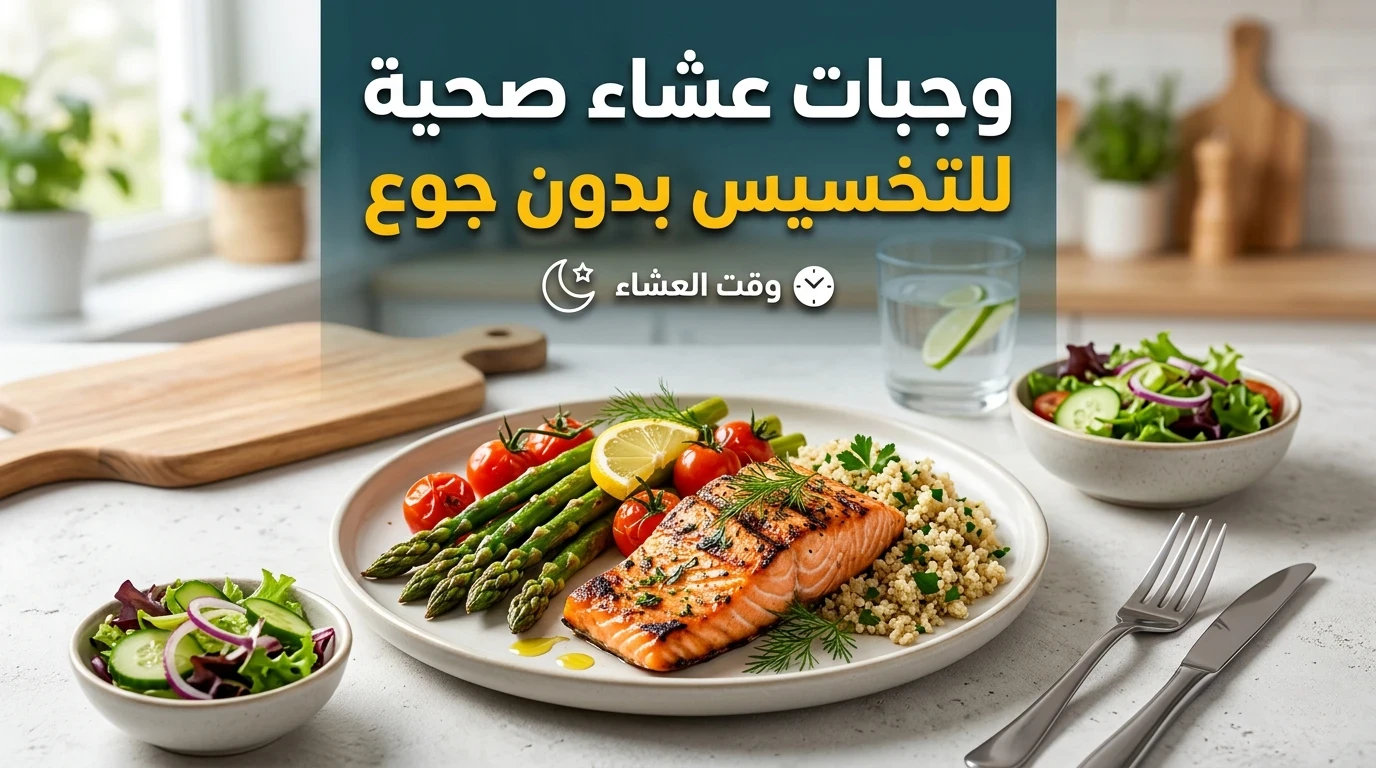 image about أفضل وجبات العشاء الصحية لخسارة الوزن بدون جوع