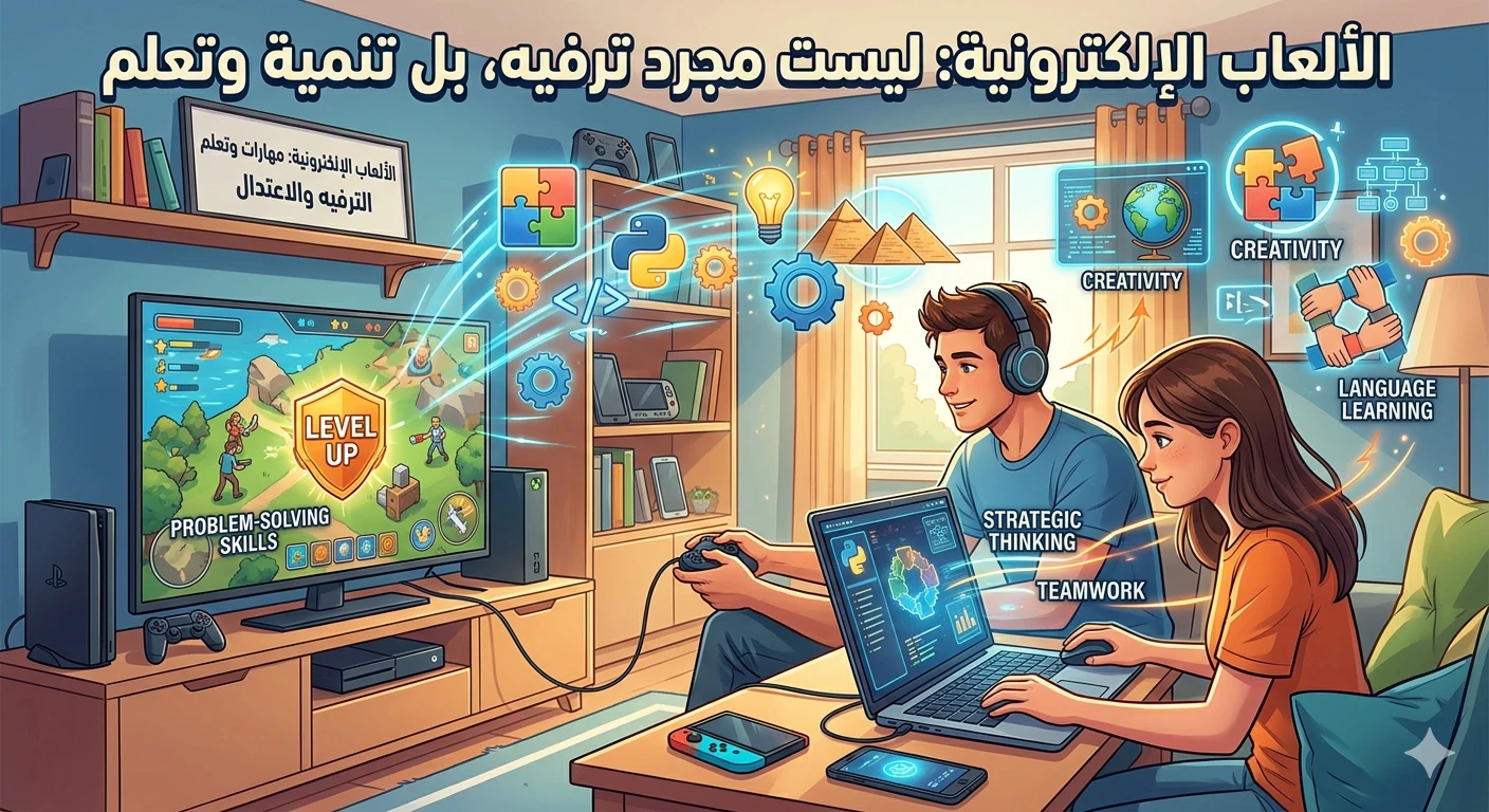 image about الالعاب ليست رفهية بل ليها اهميات
