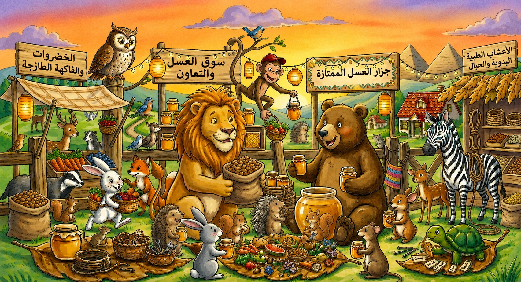 image about حدوتة اسد المزراعة السري و اتحاد الحيوانات