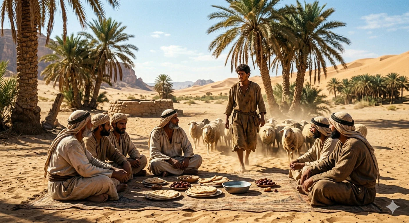 image about حين تكلّم الوادي: قصة الراعي الذي هزّ وجدان ابن عمر بكلمتين!