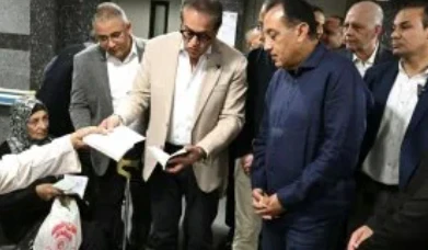 image about تطوير الخدمات الصحية: مدبولي يفتتح عيادة روز اليوسف بالجيزة