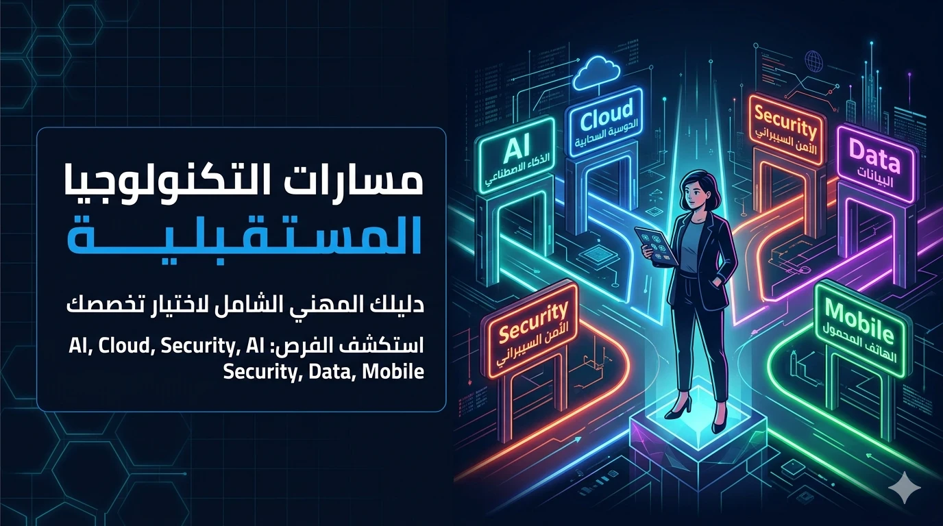 image about مستقبل التقنية: كيف تختار مجالك التقني وتبني مسيرة مهنية ناجحة؟