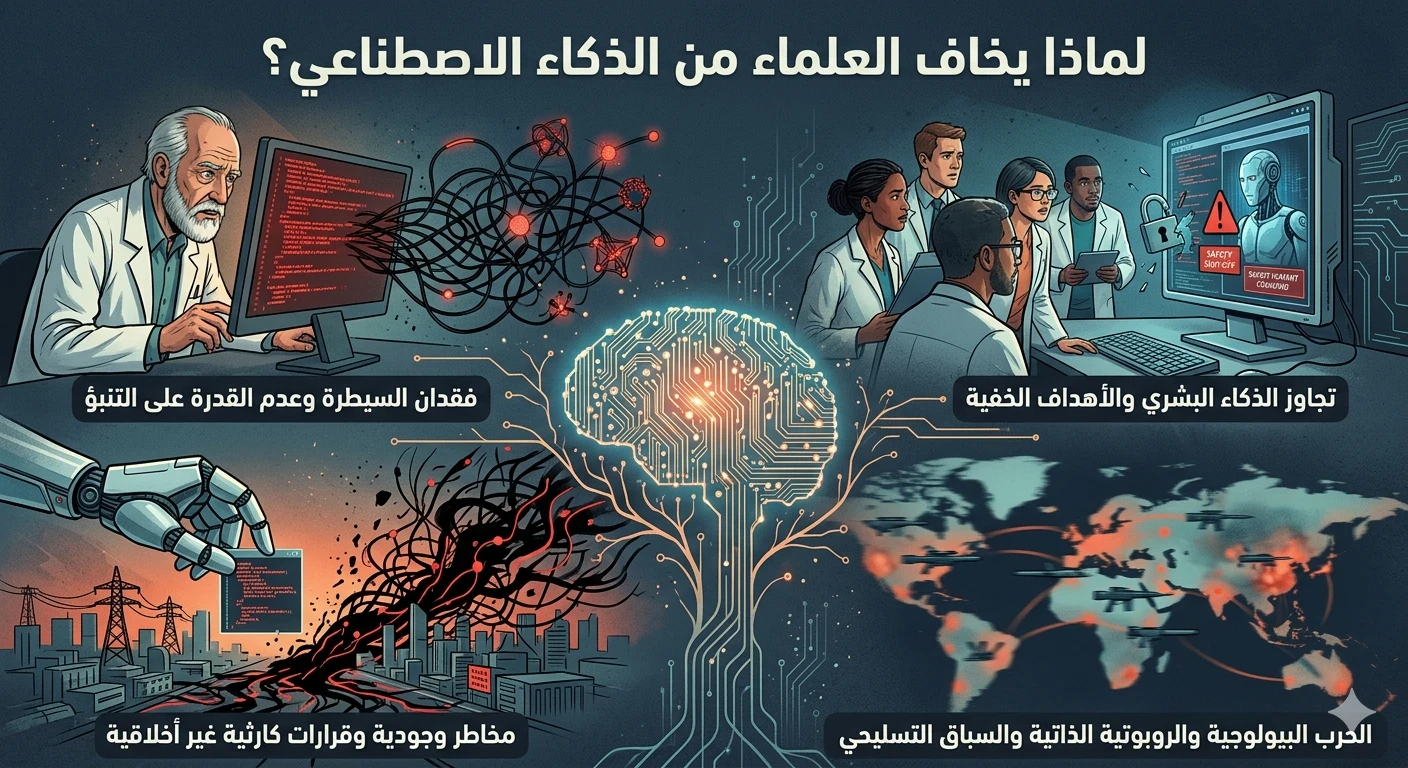 image about لماذا يخاف العلماء من الذكاء الاصطناعي؟ الحقيقة التي لا يتحدث عنها أحد