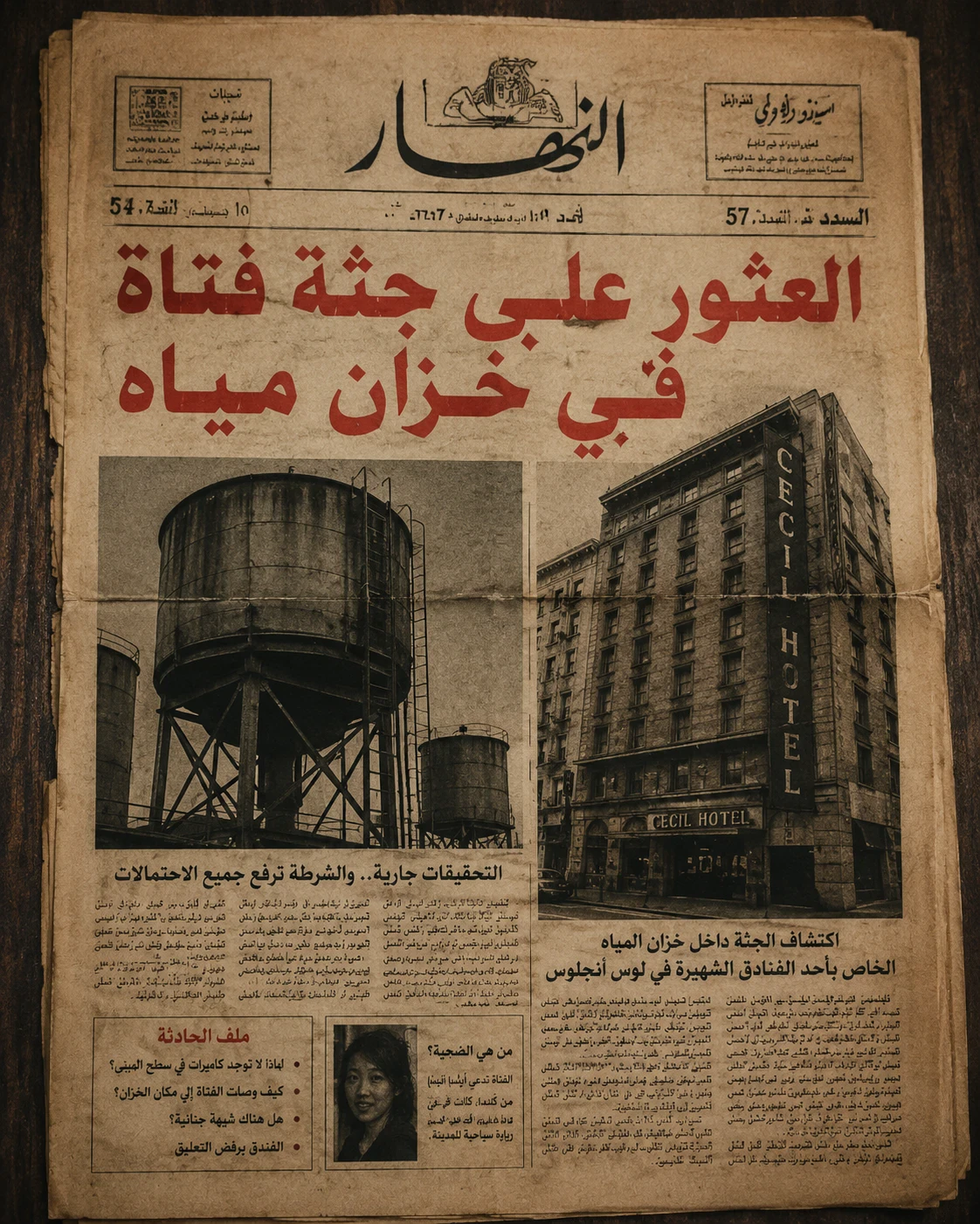 image about ⚠️ بيربيمنت 777 تلك الفتاه مقتوله في خزان مياه (أرشيف الضد مجهول )