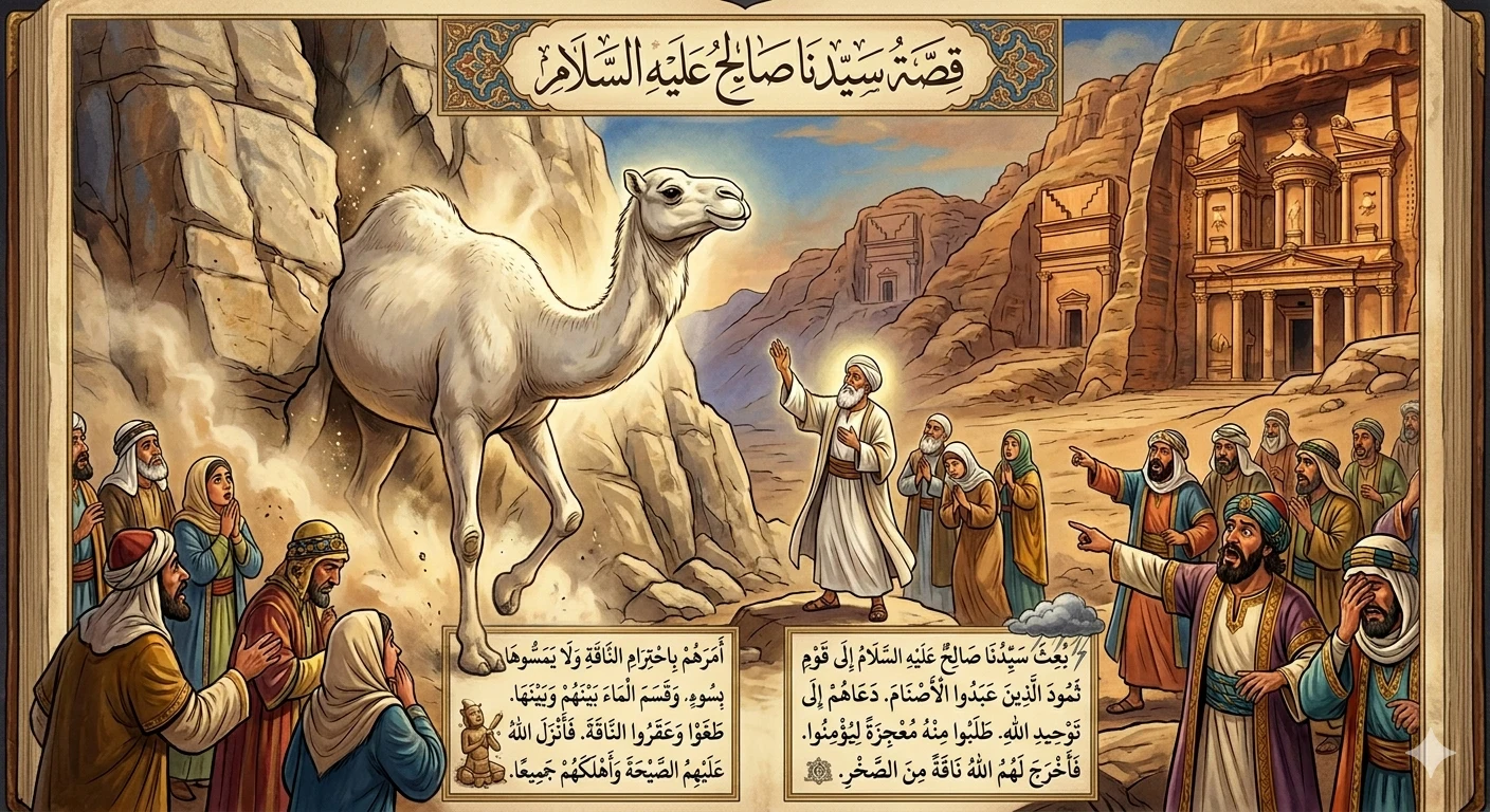 image about ​قصة سيدنا صالح: رسالة الهدى وجحود المستكبرين