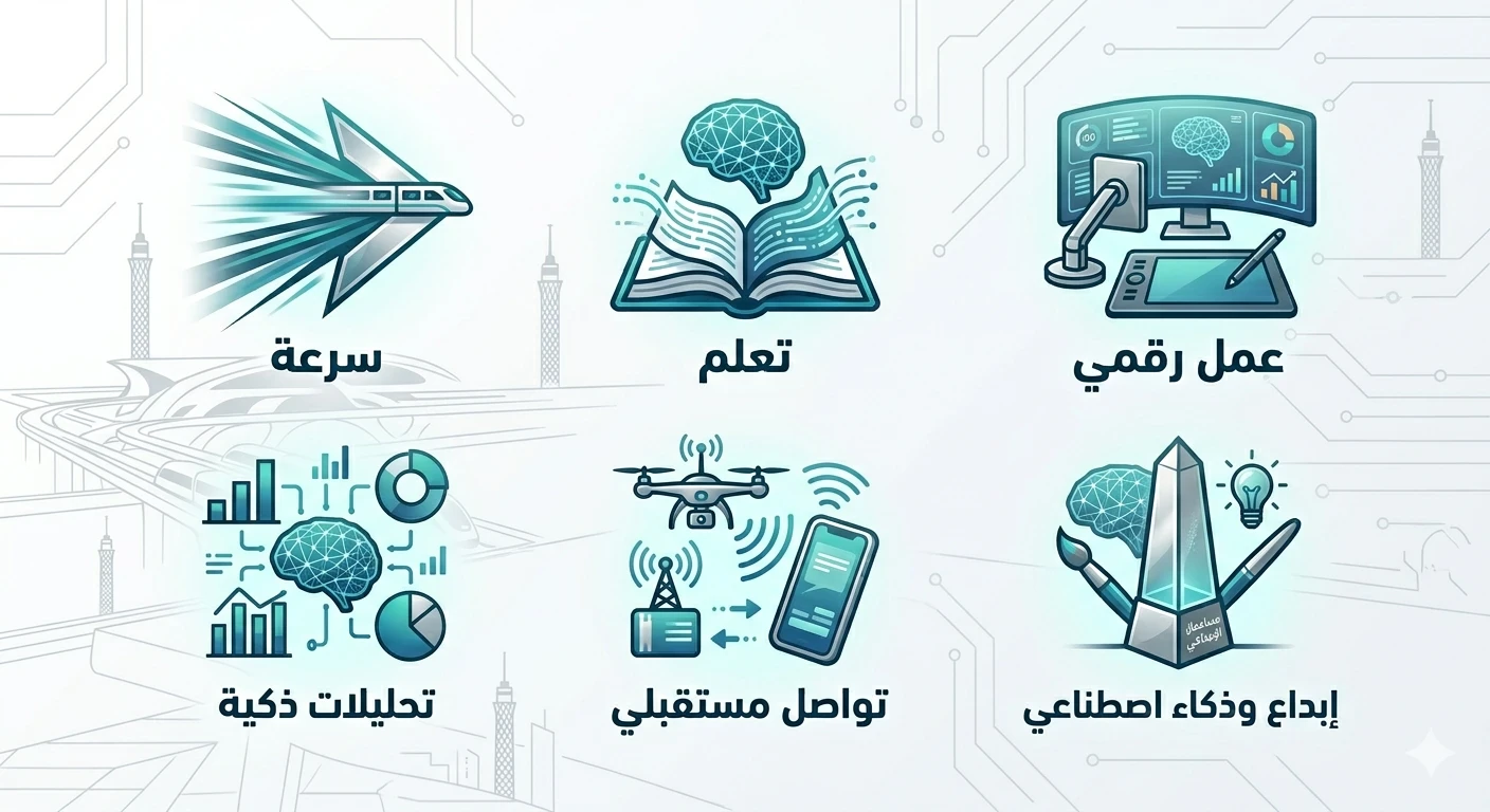 image about كيف يغيّر الذكاء الاصطناعي مستقبل الدراسة والعمل في 2026؟