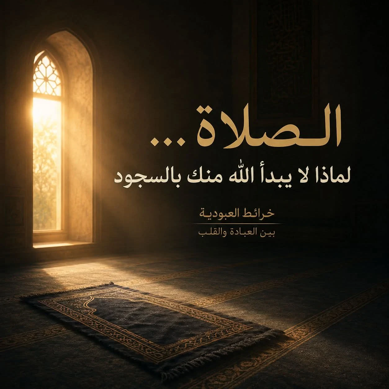 image about الصلاة… لماذا لم يبدأِ اللهُ منك بالسجود